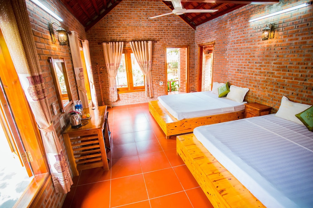 Deluxe, Family, Bungalow, 2 Double Beds