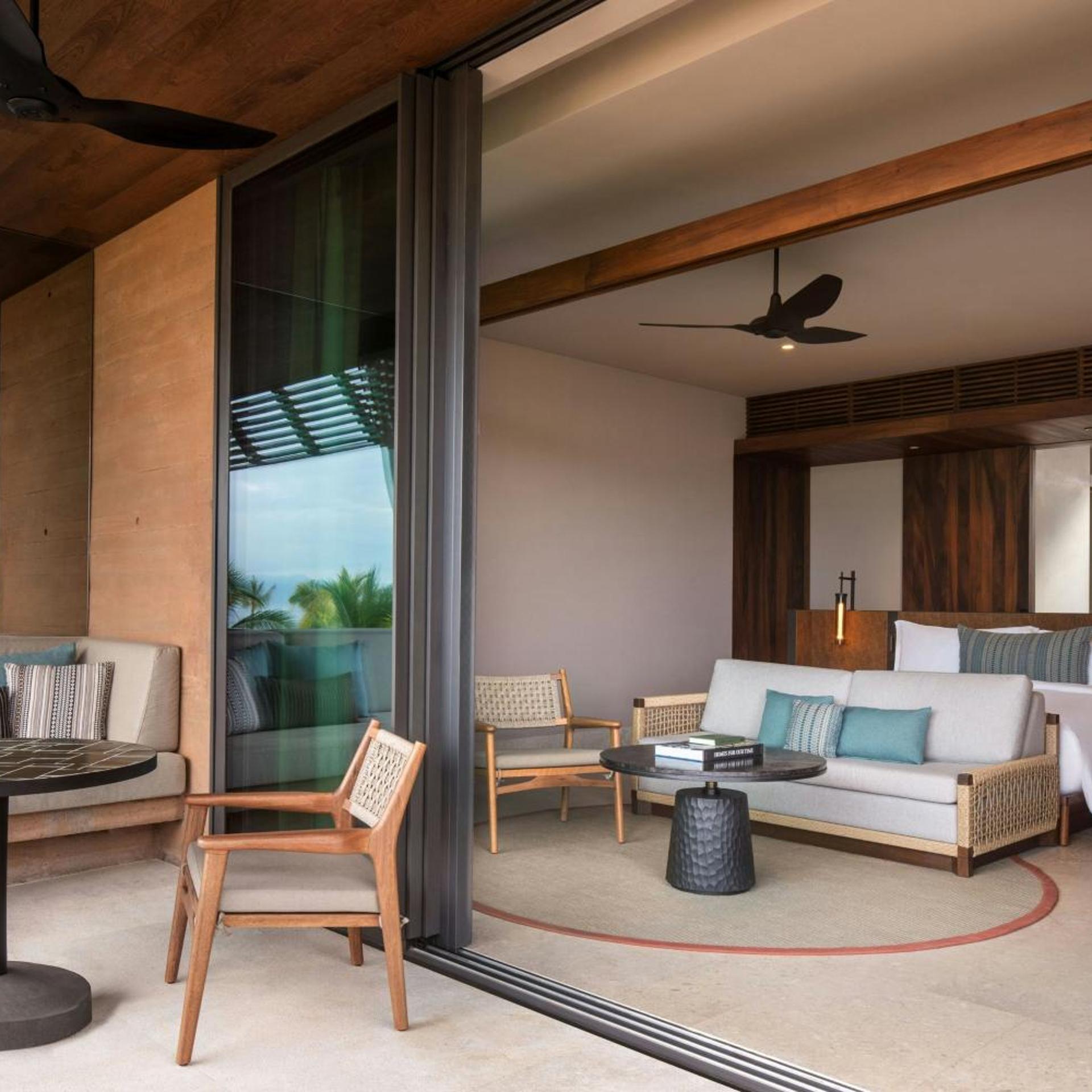 Suite, King Bed, Beach Front, Sofa, Terrace