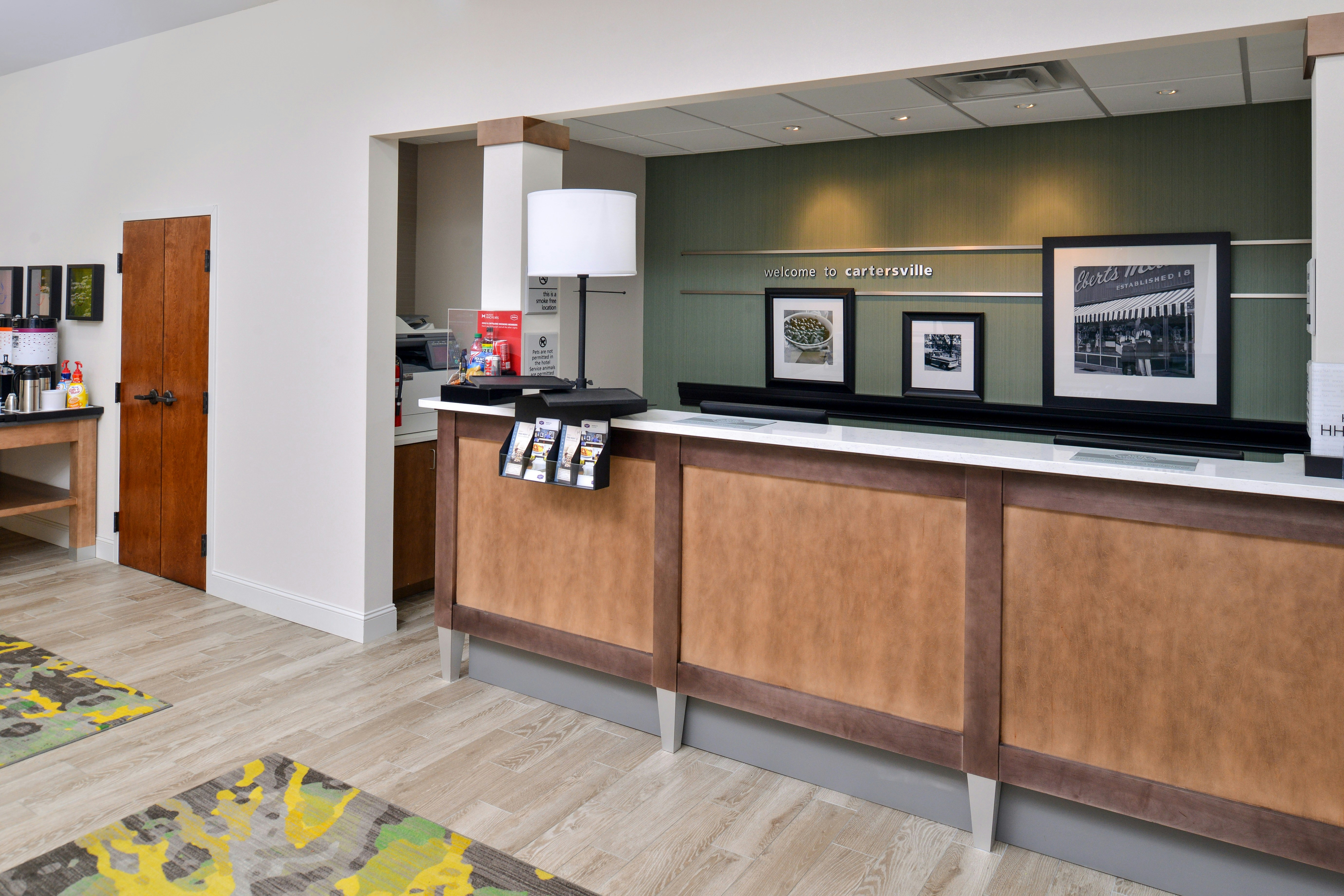 Lobby at Hampton Inn Cartersville, CARTERSVILLE - GA