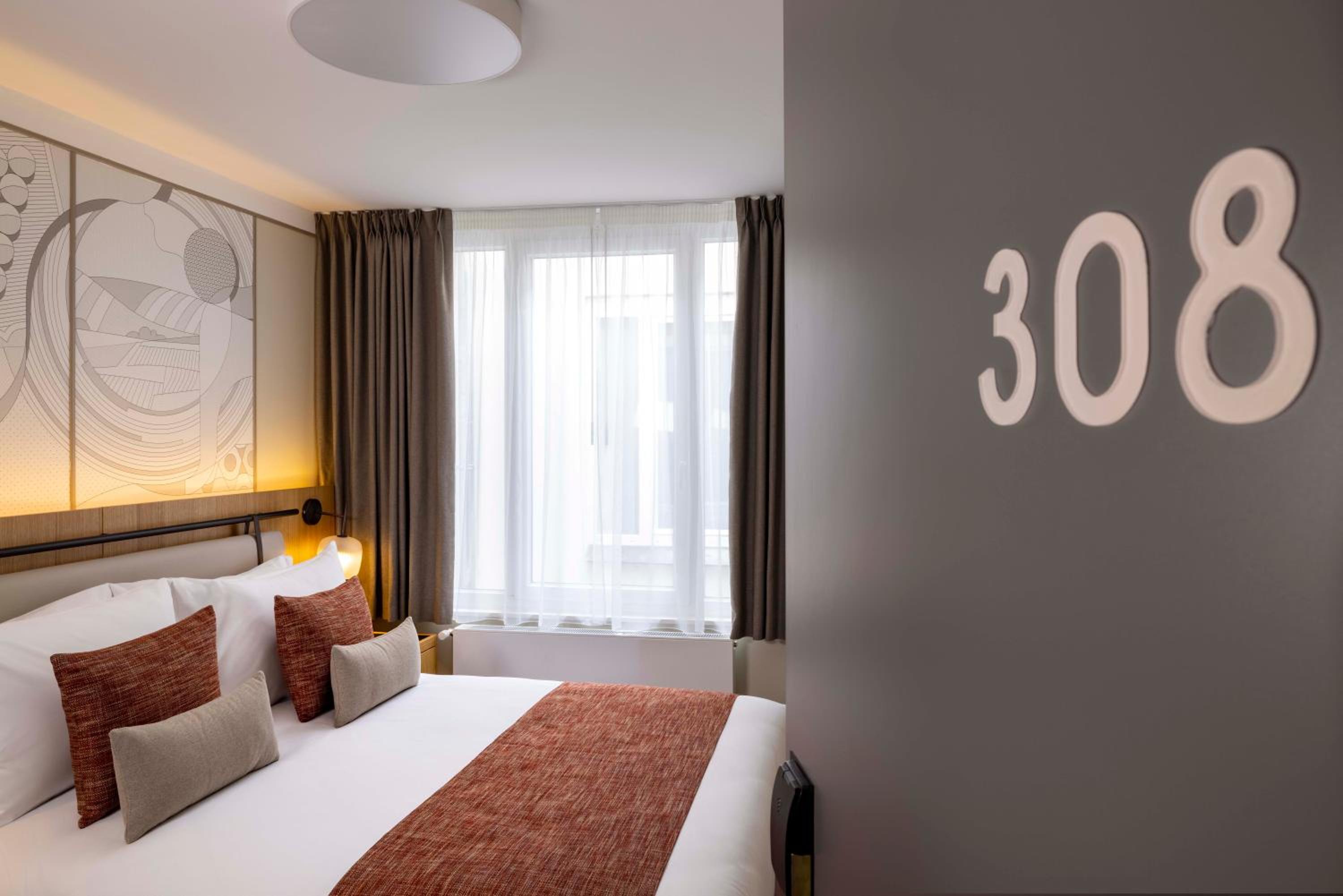 غرفة مريحة بسرير مزدوج، HOTEL LA DILIGENCE 4/8