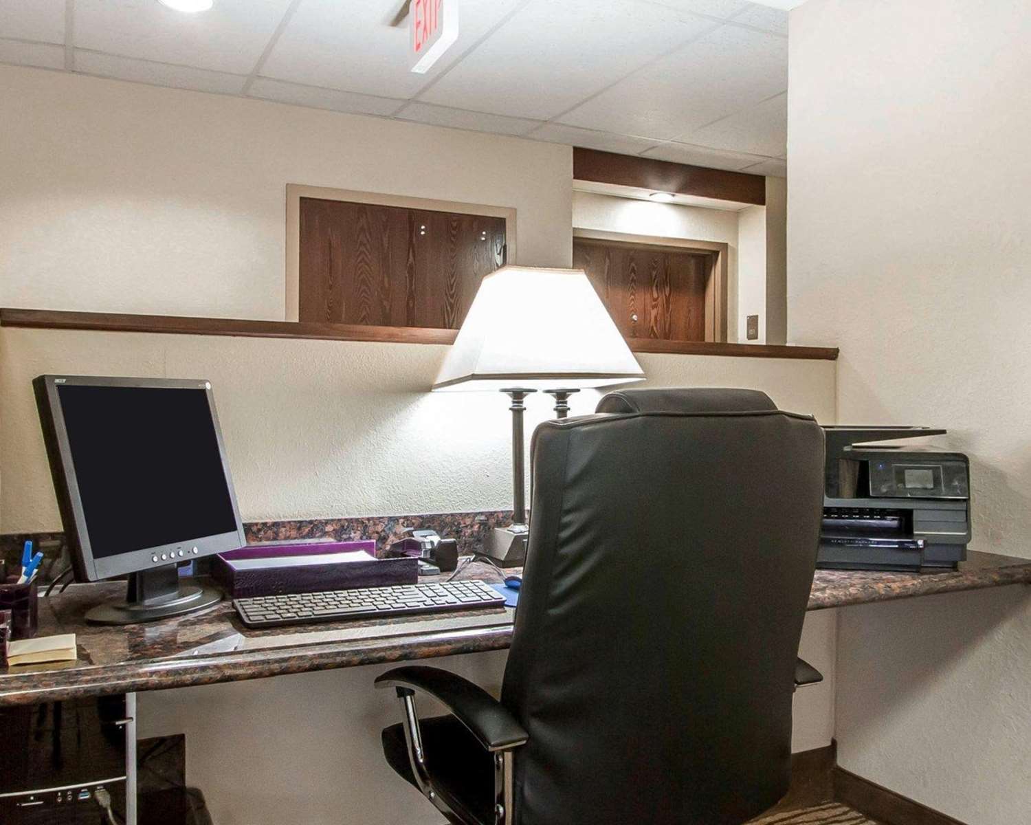 work area