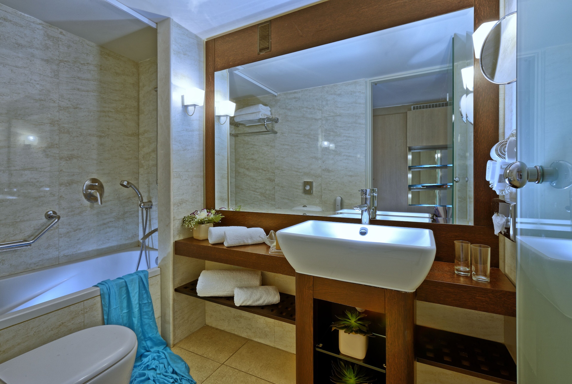 غرفة بسرير مزدوج أو سريرين منفصلين بإطلالة على البحر، Sitia Beach City Resort and Spa 10/10