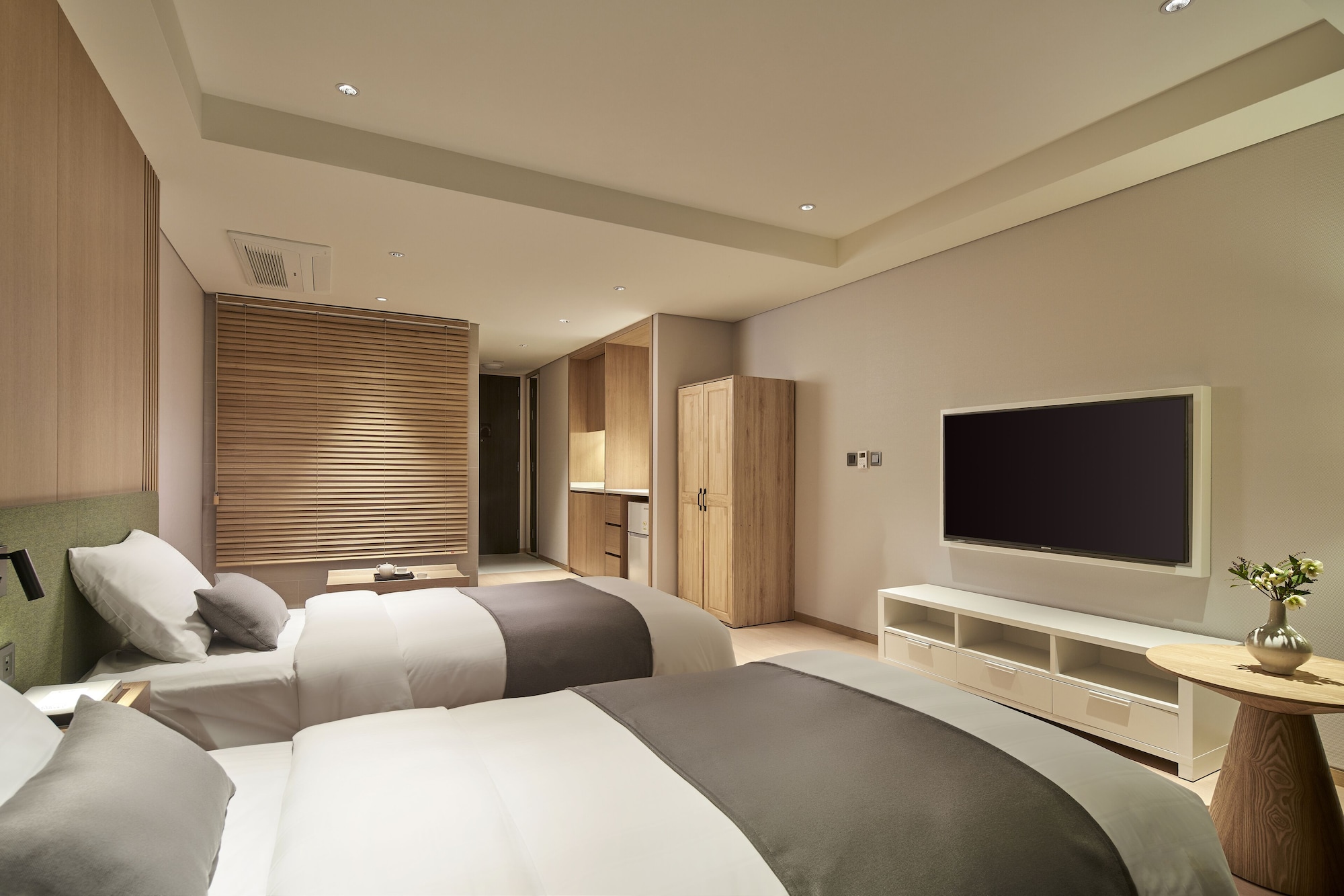 Ondol, Deluxe, Twin Beds