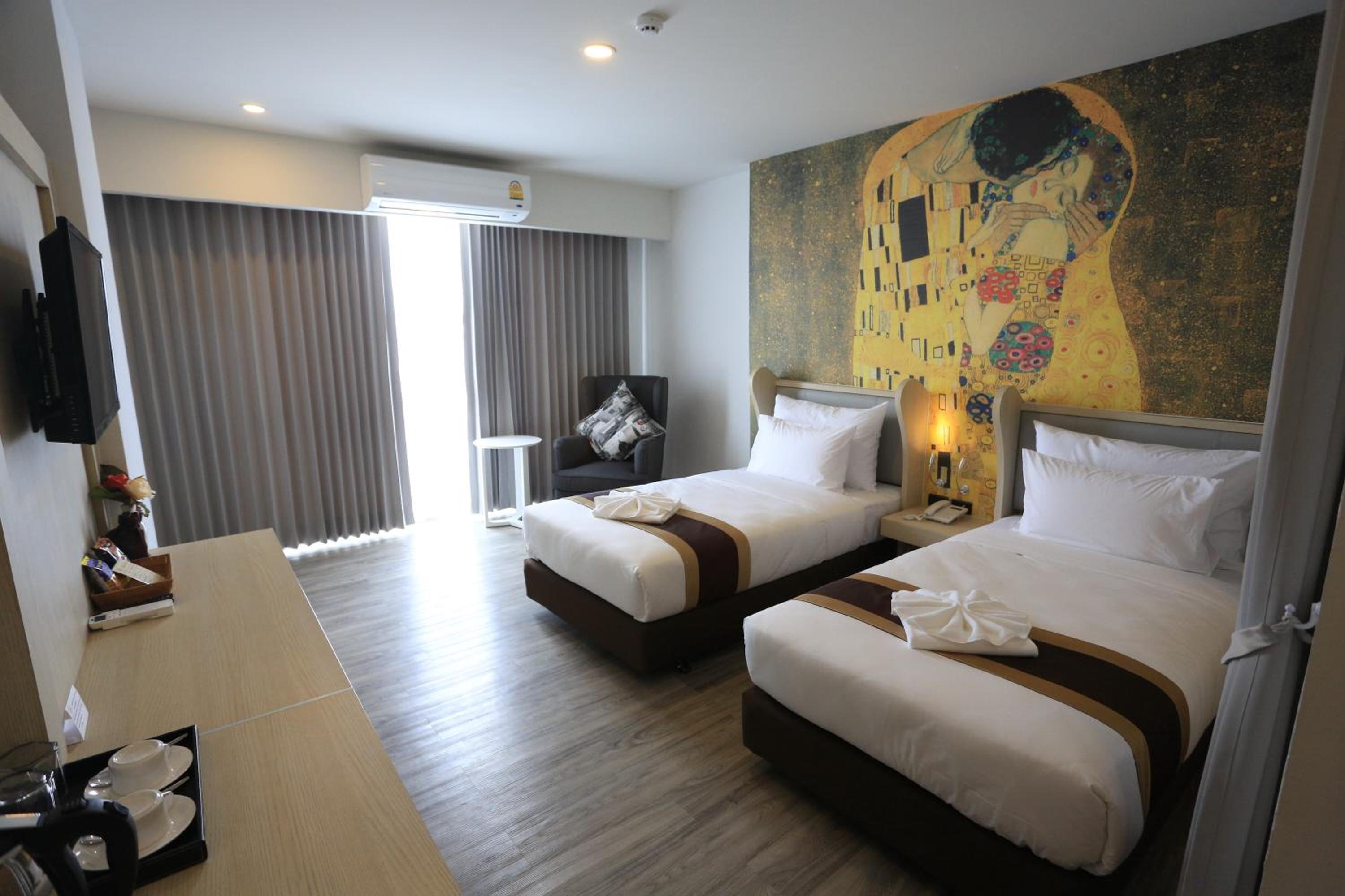 غرفة ديلوكس بسريرين منفصلين، Bright Hotel Khon Kaen 2/2