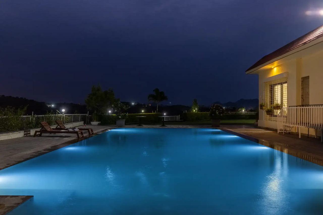 ELIVAAS Shourya Celesta 3 BHK with Pvt Pool in UDAIPUR