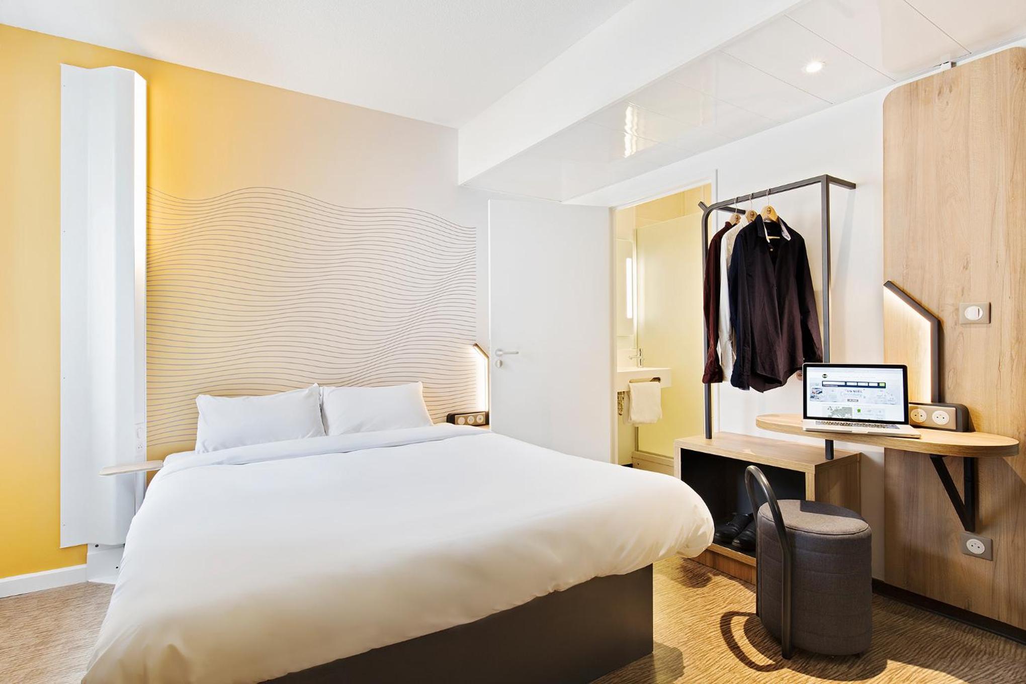 غرفة بسرير كوين، B&B HOTEL Lyon Centre Perrache 9/10