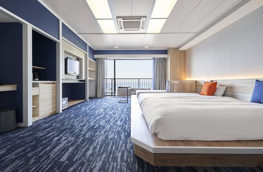 Deluxe, Twin Beds, Ocean View, Outdoor Bath, Sofa