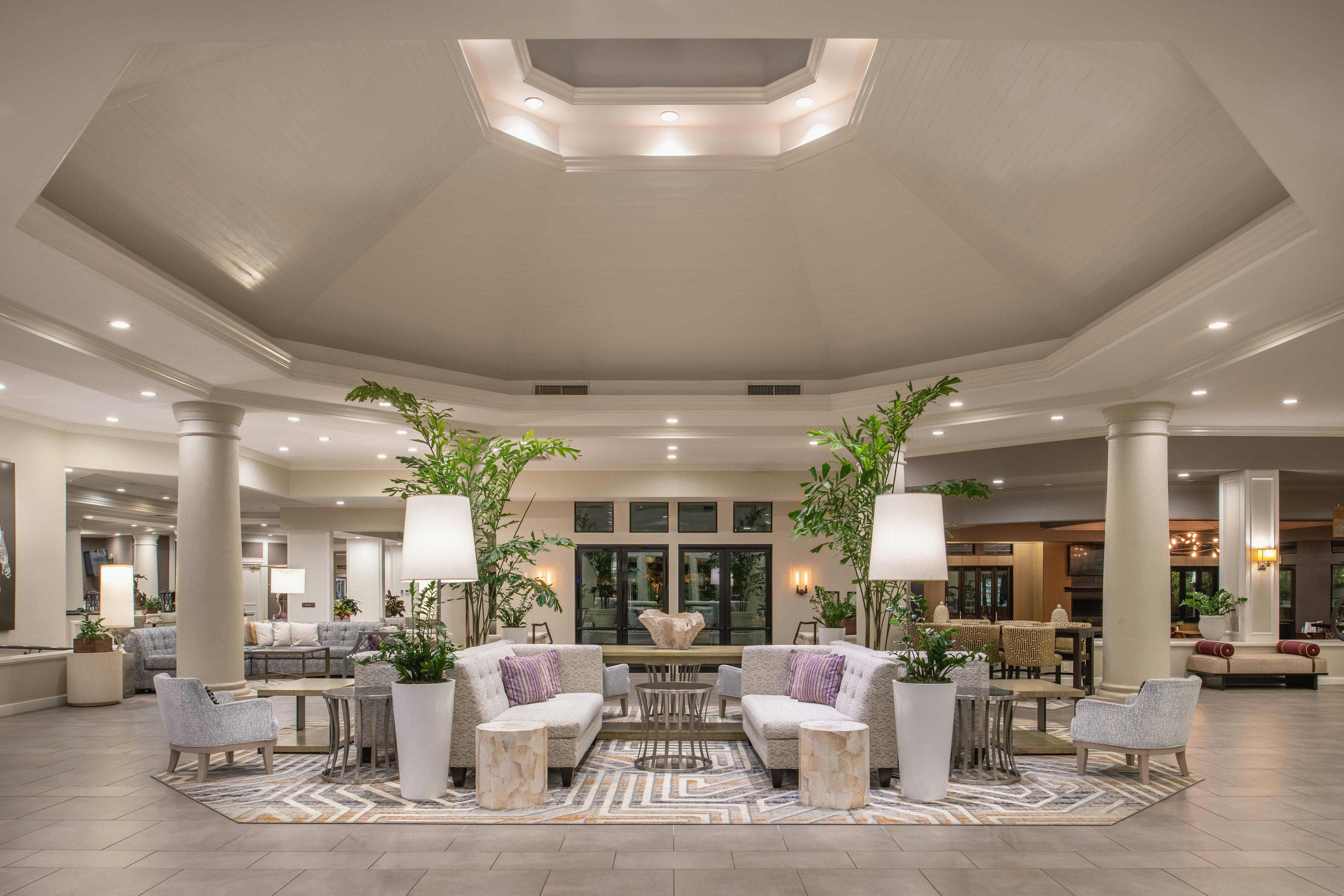 Lobby at Hilton San Diego Del Mar, DEL MAR - CA