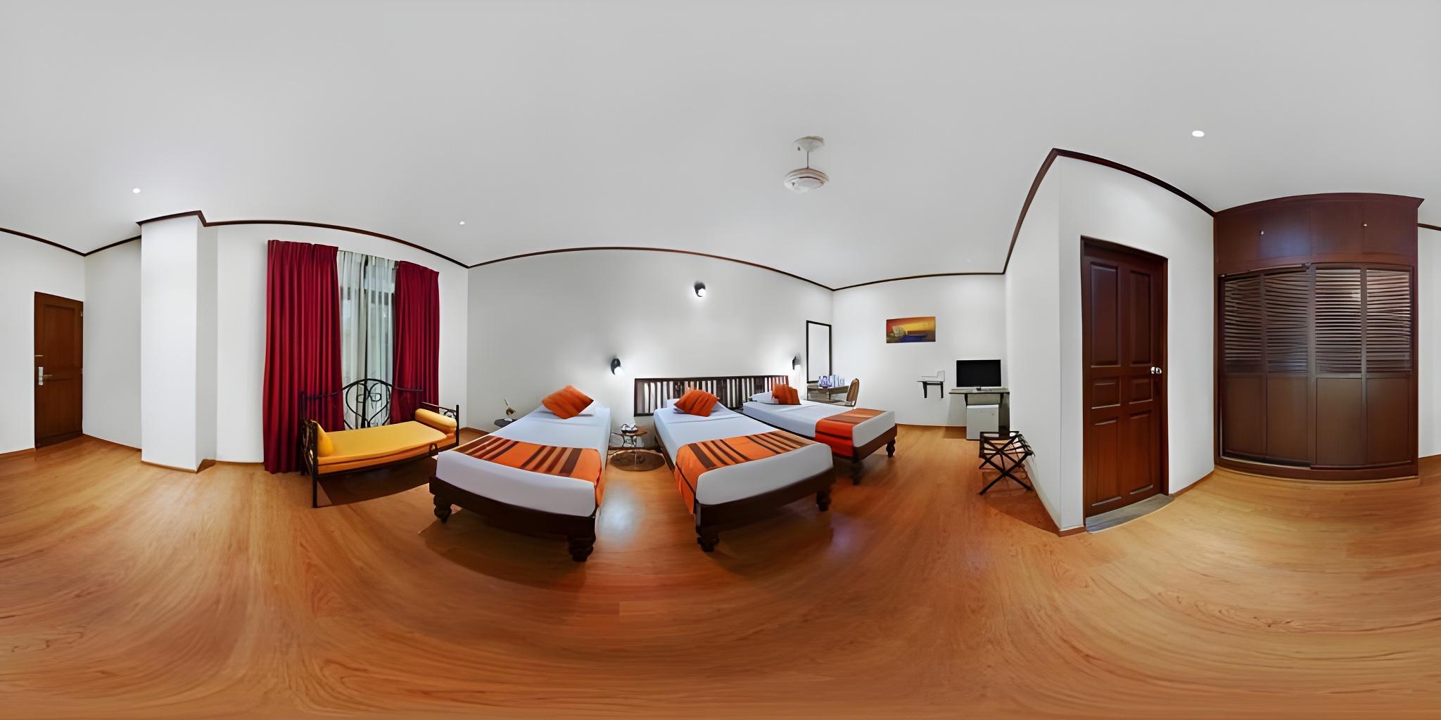 DELUXE, DOUBLE BED
