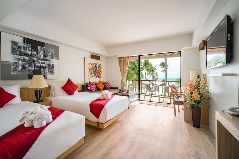 DELUXE, TWIN BEDS, SEA VIEW