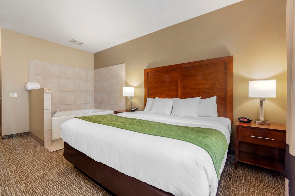 غرفة بسرير كينج لذوي الإعاقة، Comfort Inn Plover 2/4