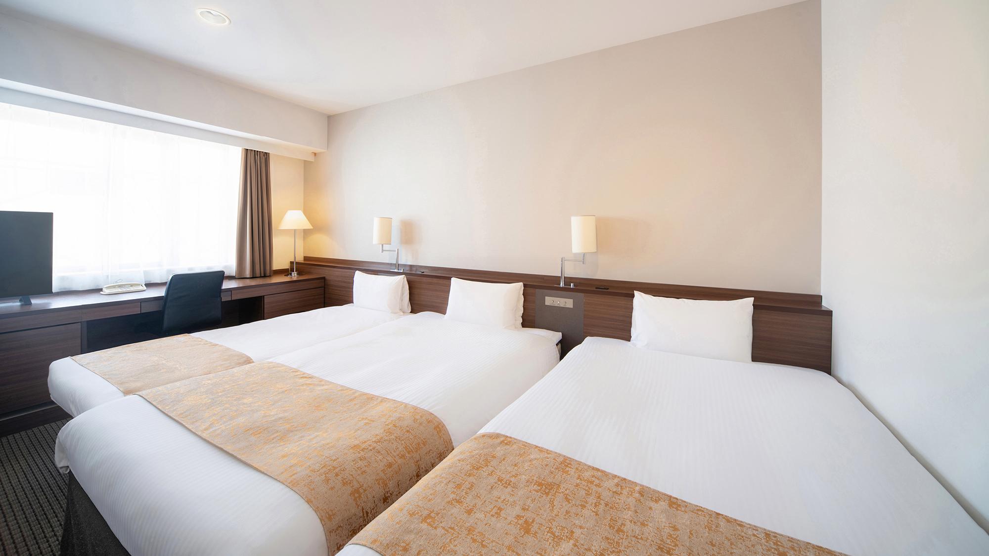 Semi Room, Standard, Triple, Single Bed, 2 Semi Double Beds