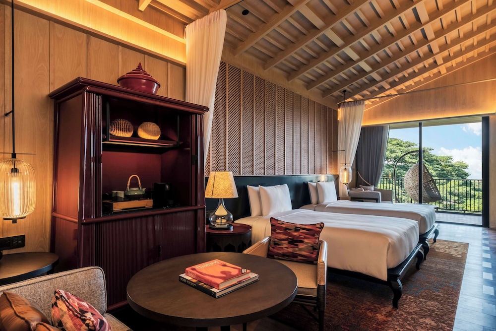 Room, Twin Beds, Roof Garden