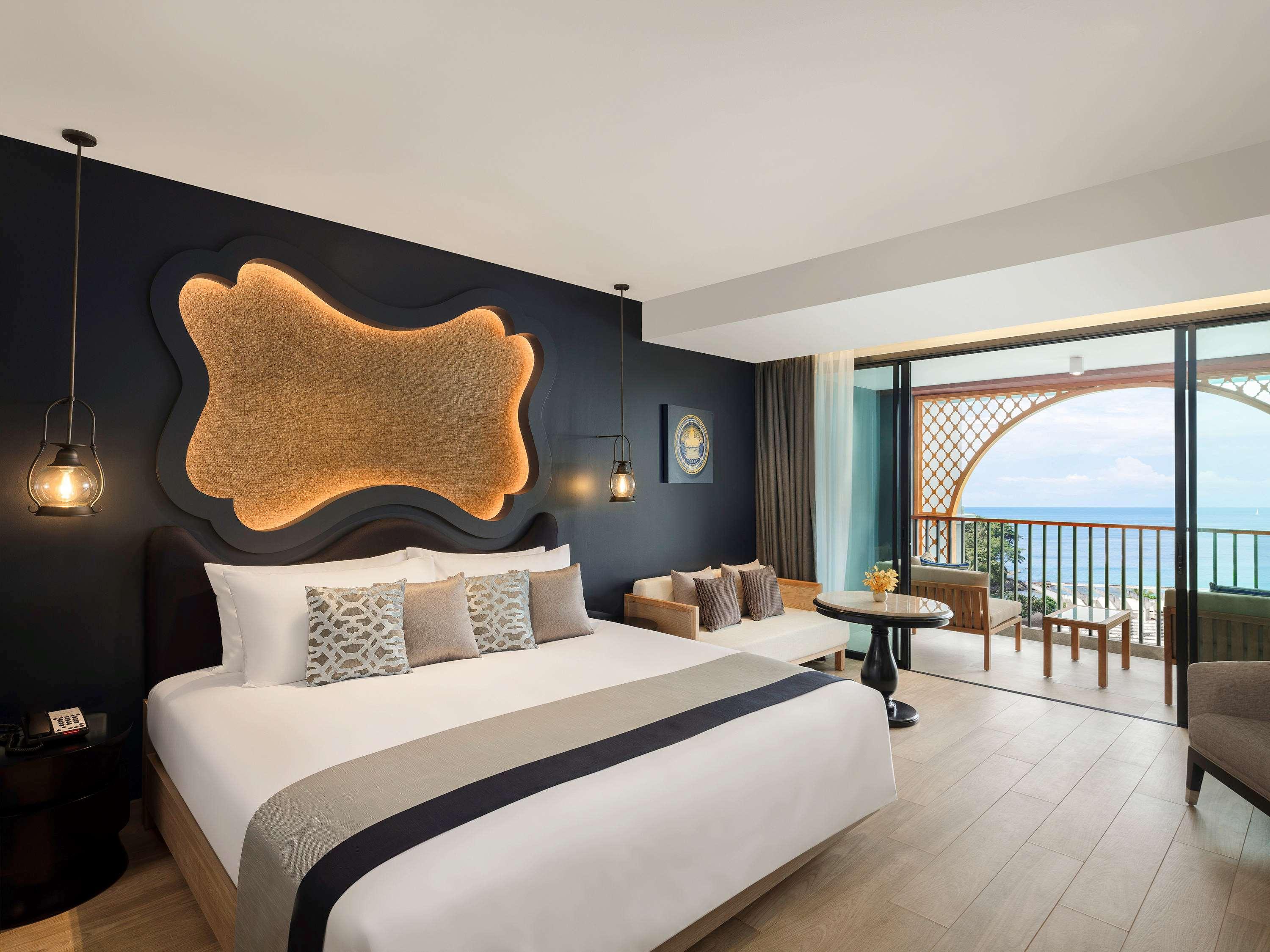 Deluxe, Double Bed, Sea View