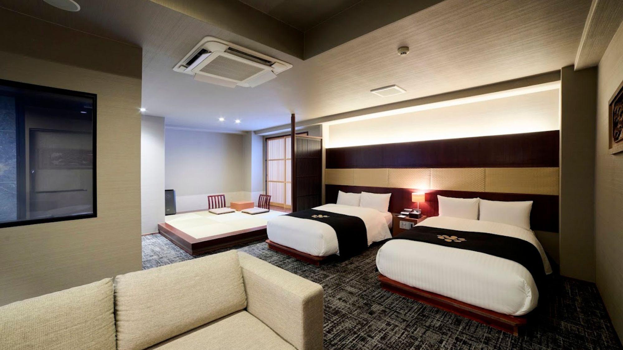 Japanese Western, Semi Room, Premium, Semi Double Bed