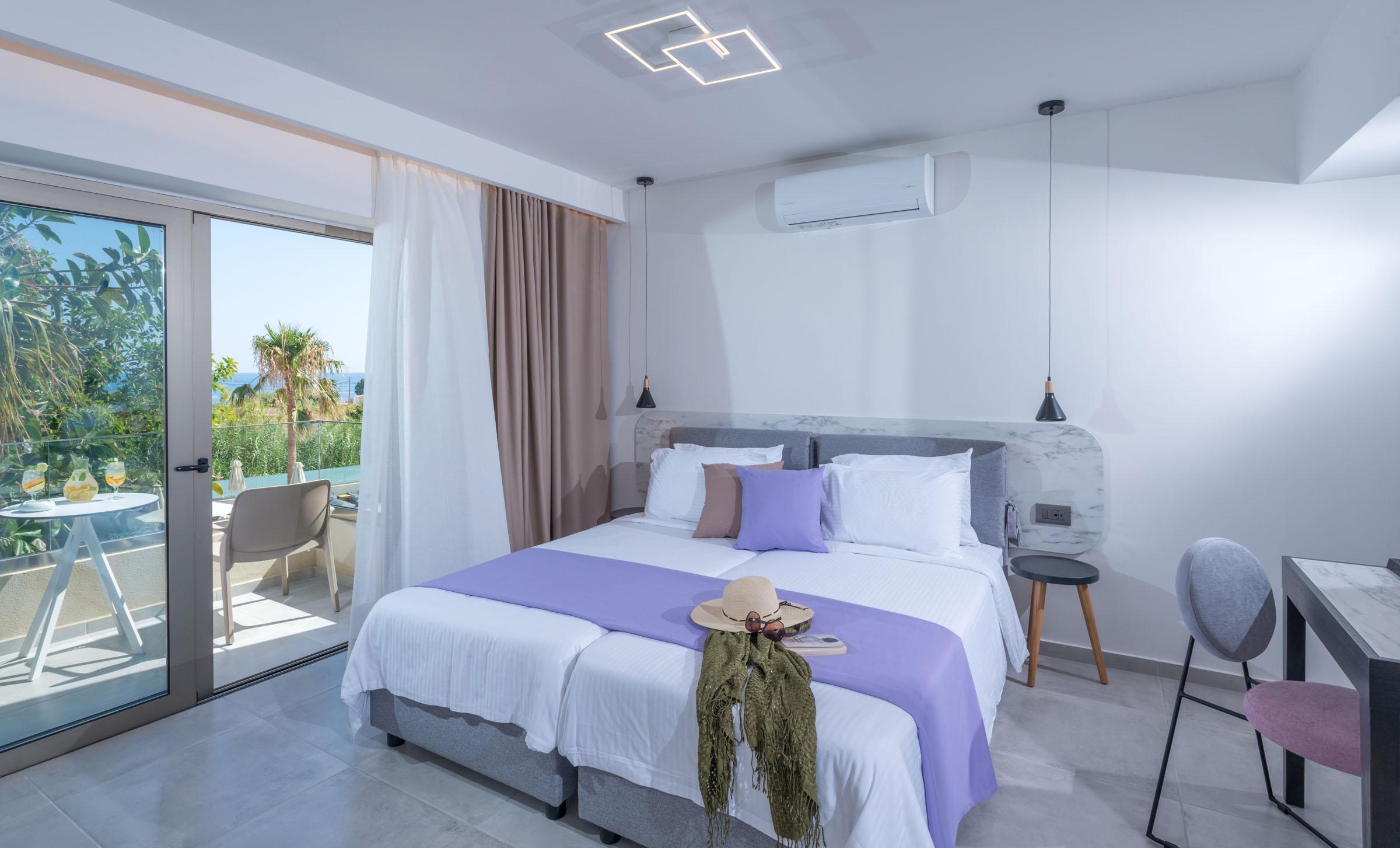 Room, Double Bed, Inland View