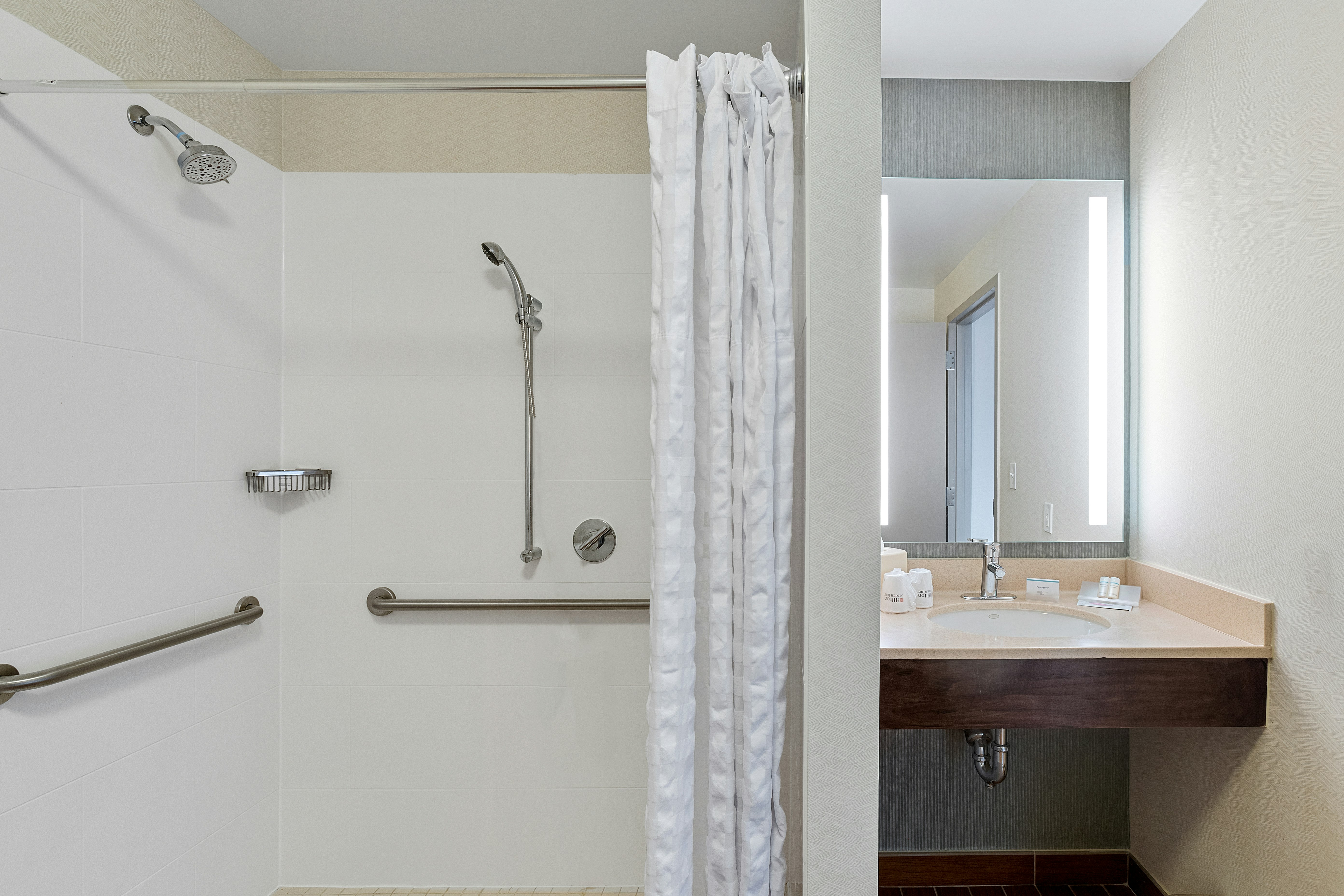 غرفة بسرير كينج لذوي الإعاقة، Hilton Garden Inn New Orleans French Quarter/CBD 3/3