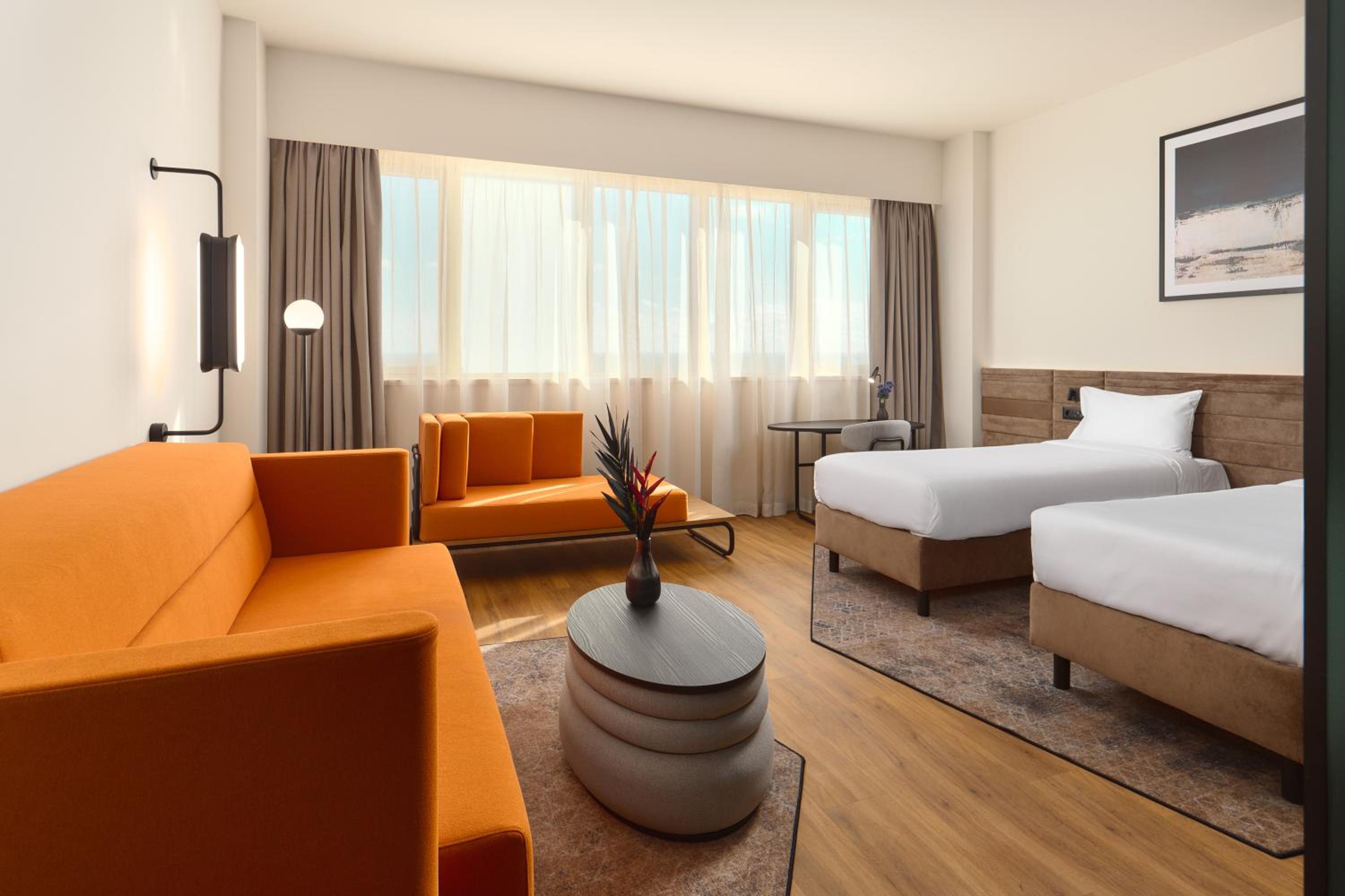 جناح عائلي بسرير كوين، Novotel Zagreb 3/5