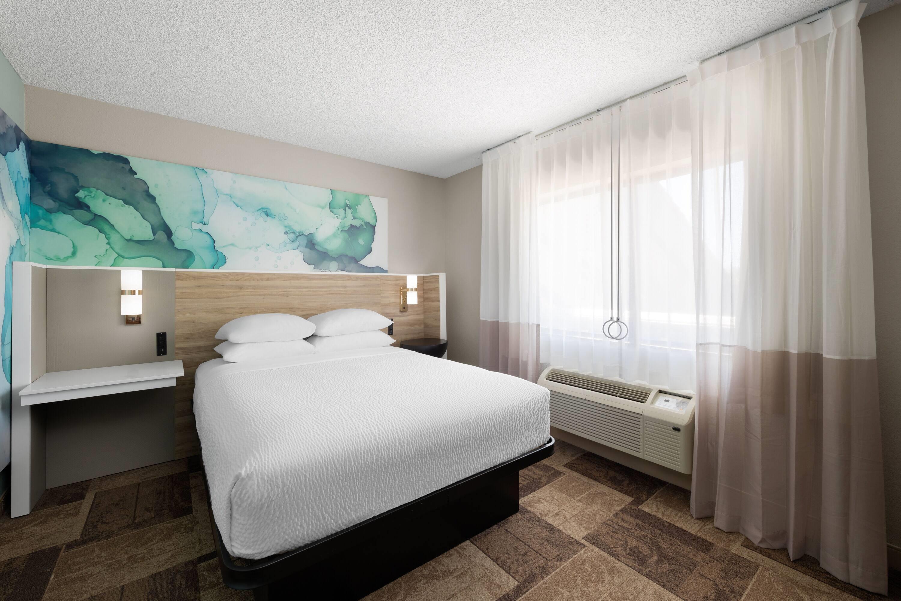 جناح بسرير كينج بغرفة نوم واحدة لذوي الإعاقة، Wyndham Garden Newark/Fremont Silicon Valley 2/4