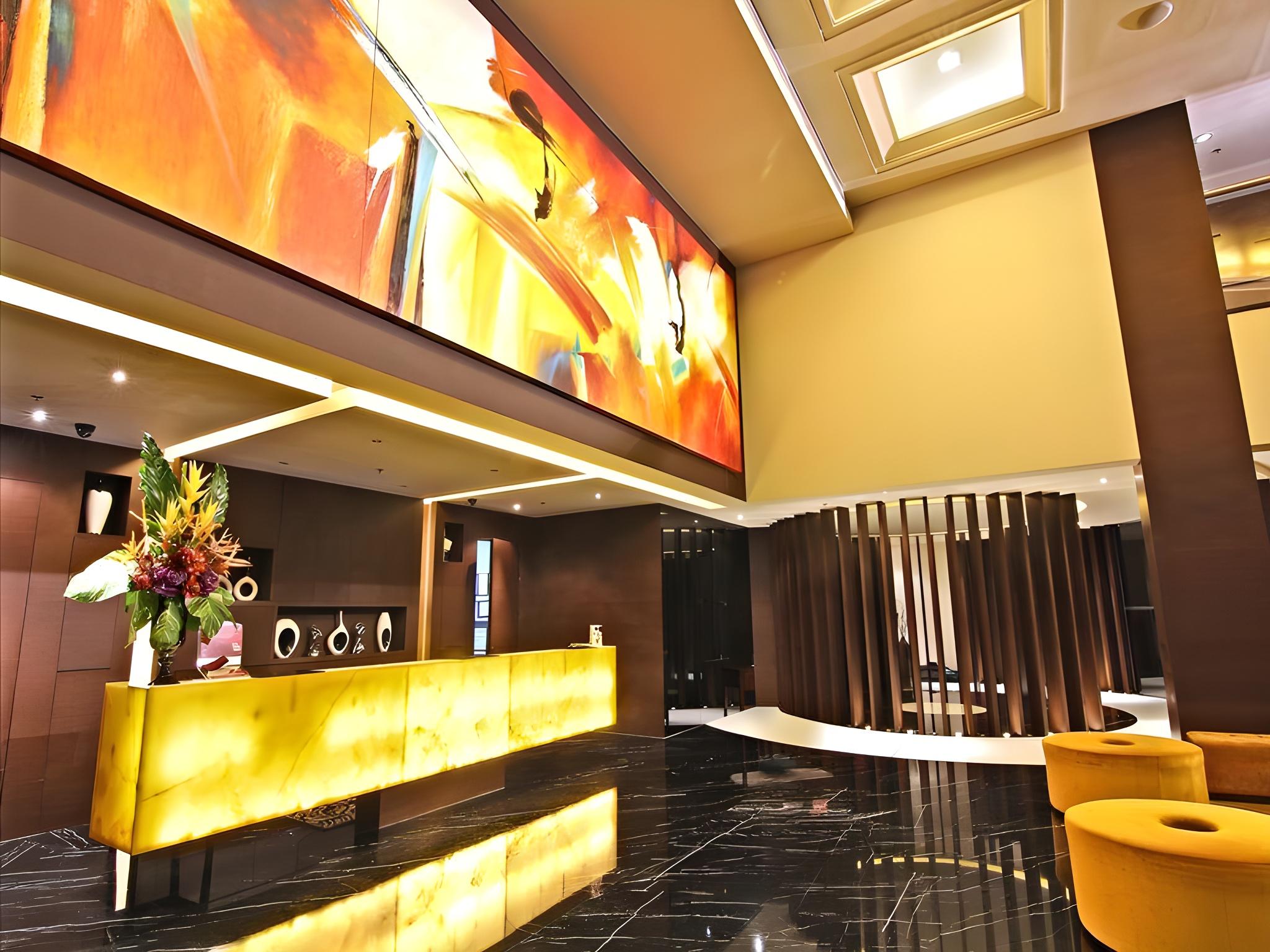 Lobby at Luxent Hotel, QUEZON CITY