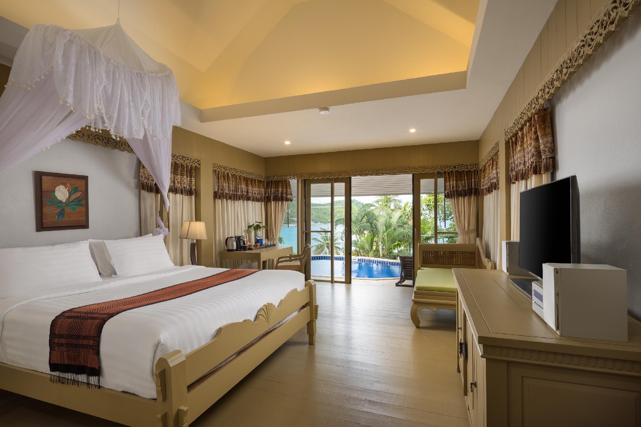 Pool, Villa, King Bed