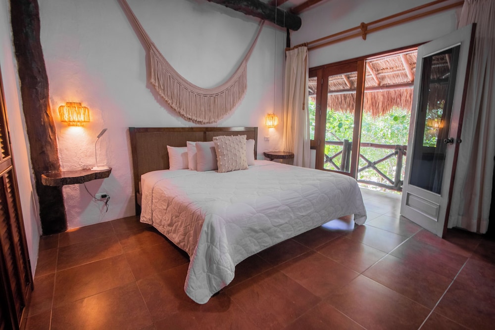 junior suite garden view (cama king)، Las Nubes de Holbox 2/7