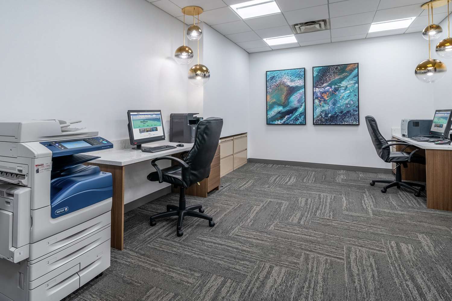 work area