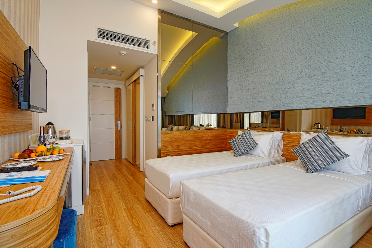 Room, Double Bed, Land View