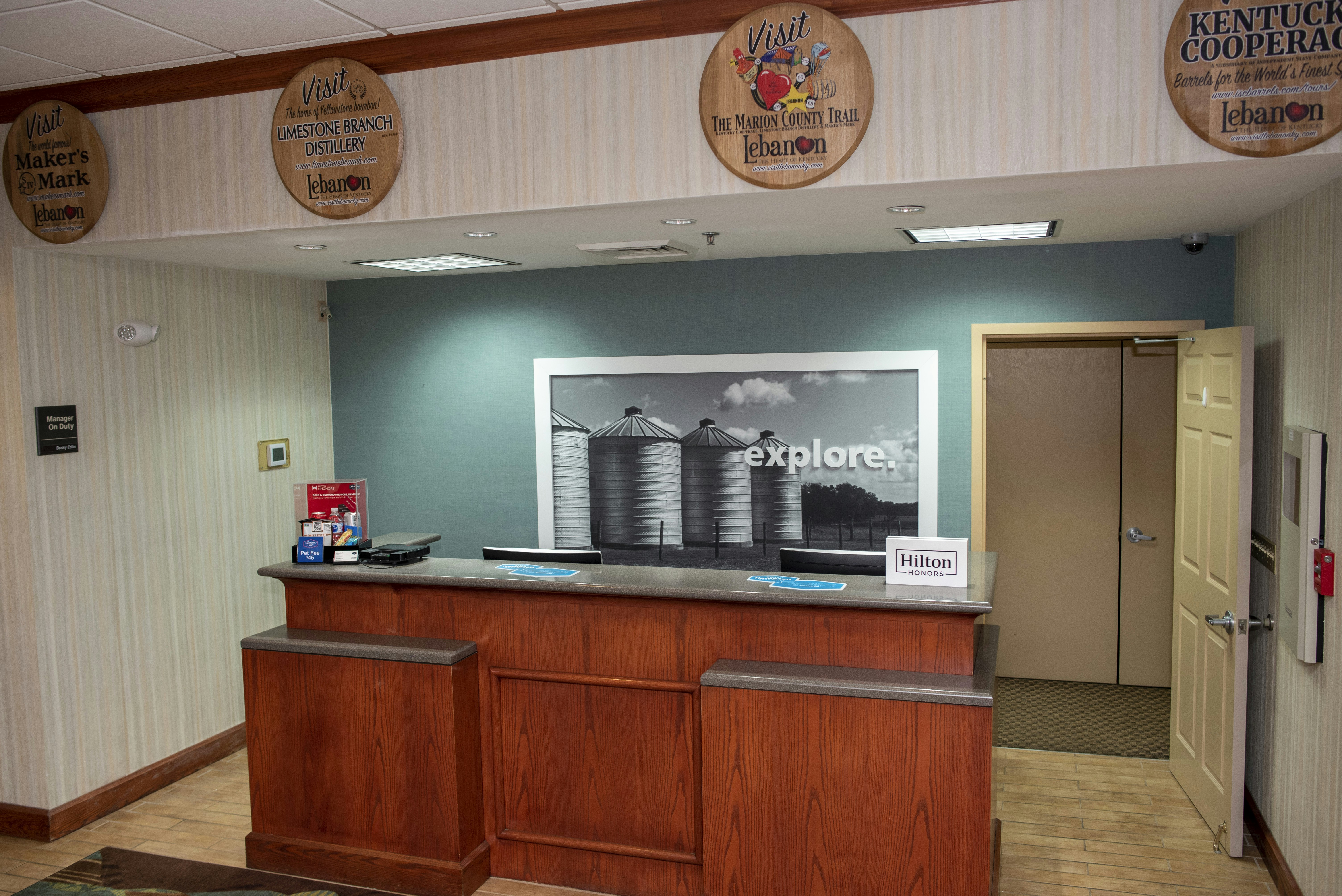 Hampton Inn Lebanon, KY 7/50