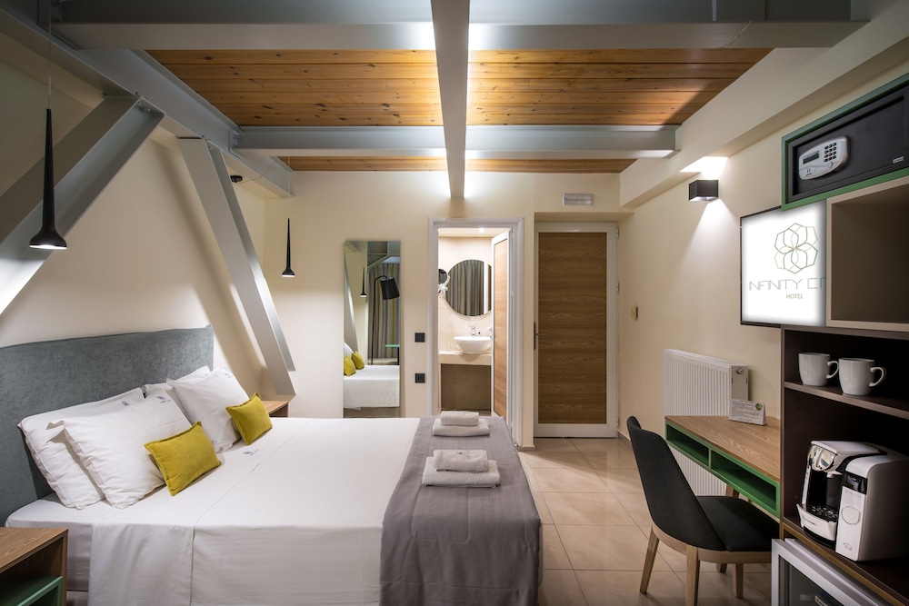 Room, Triple, Double Bed, Sofa