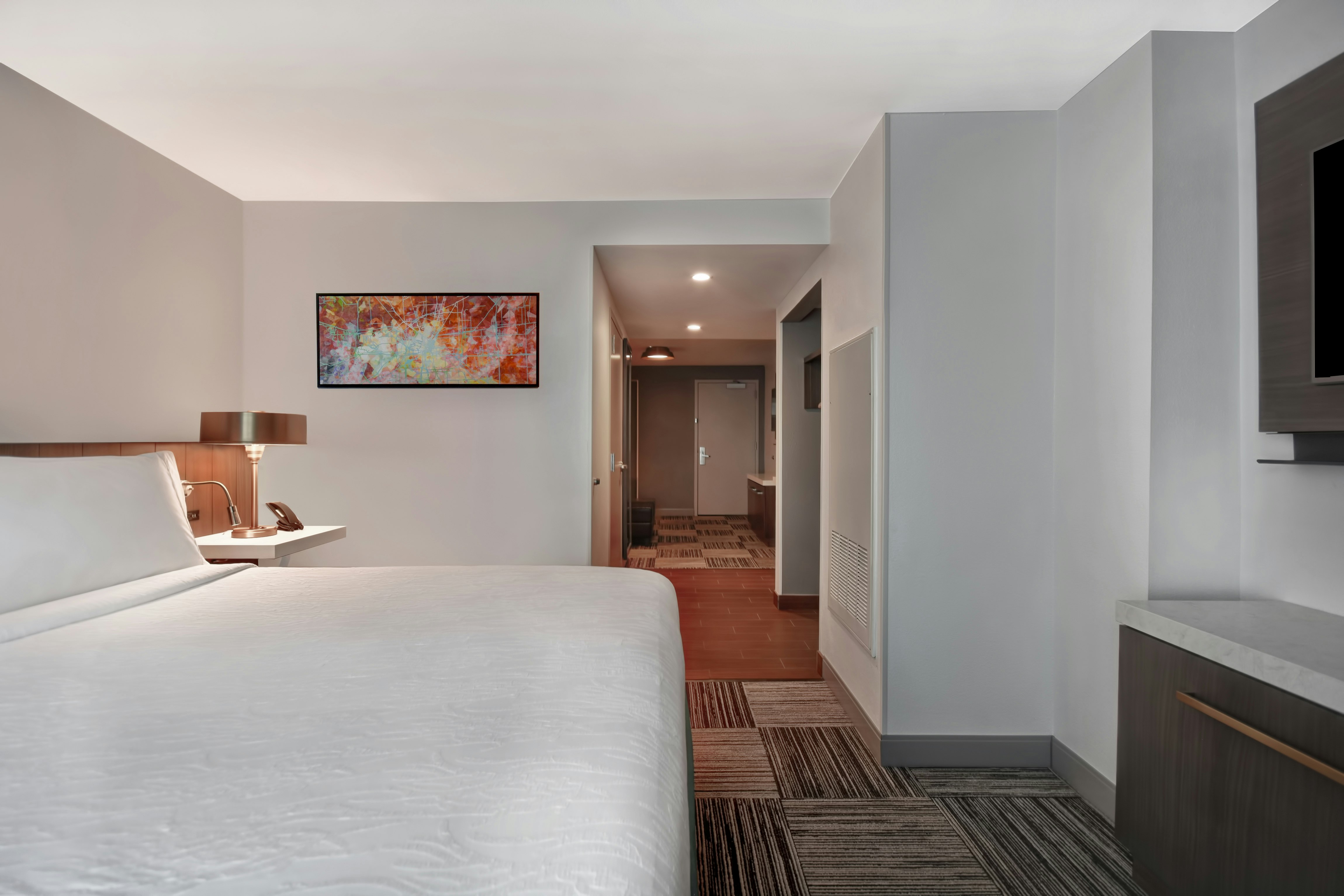 جناح بسرير كينج لذوي الإعاقة، Hilton Garden Inn Houston/Galleria Area 2/3