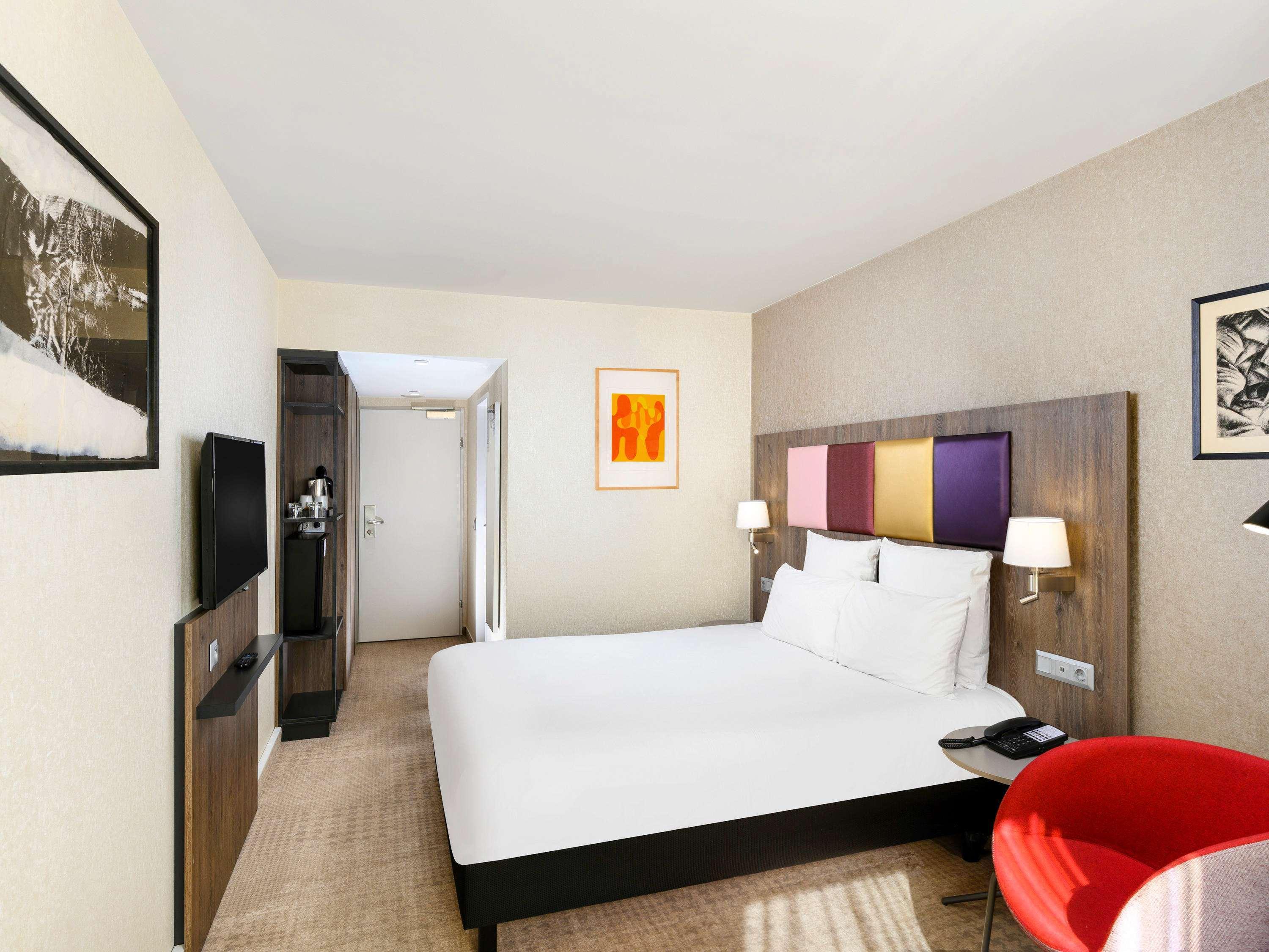 غرفة قياسية بسرير مزدوج، Mercure Budapest Korona Hotel 2/4