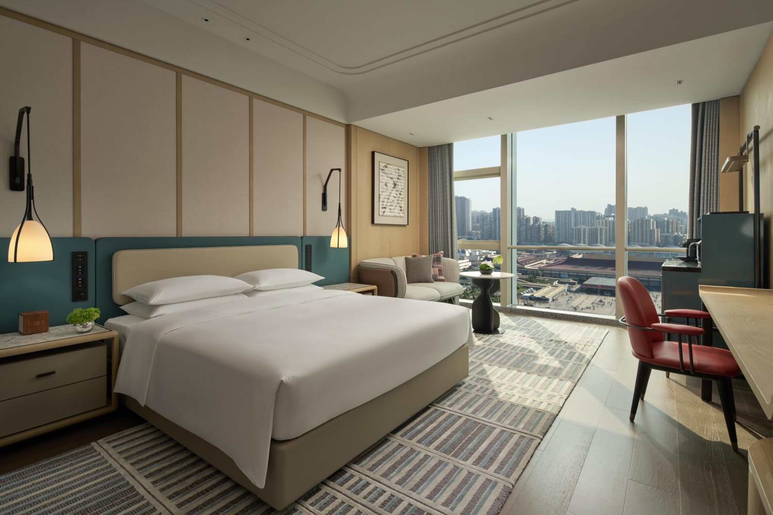 Room, King Bed, Macau View