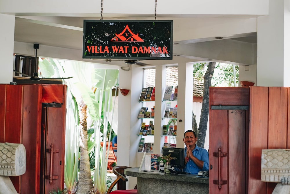 Lobby at Villa Wat Damnak, SIEM REAP
