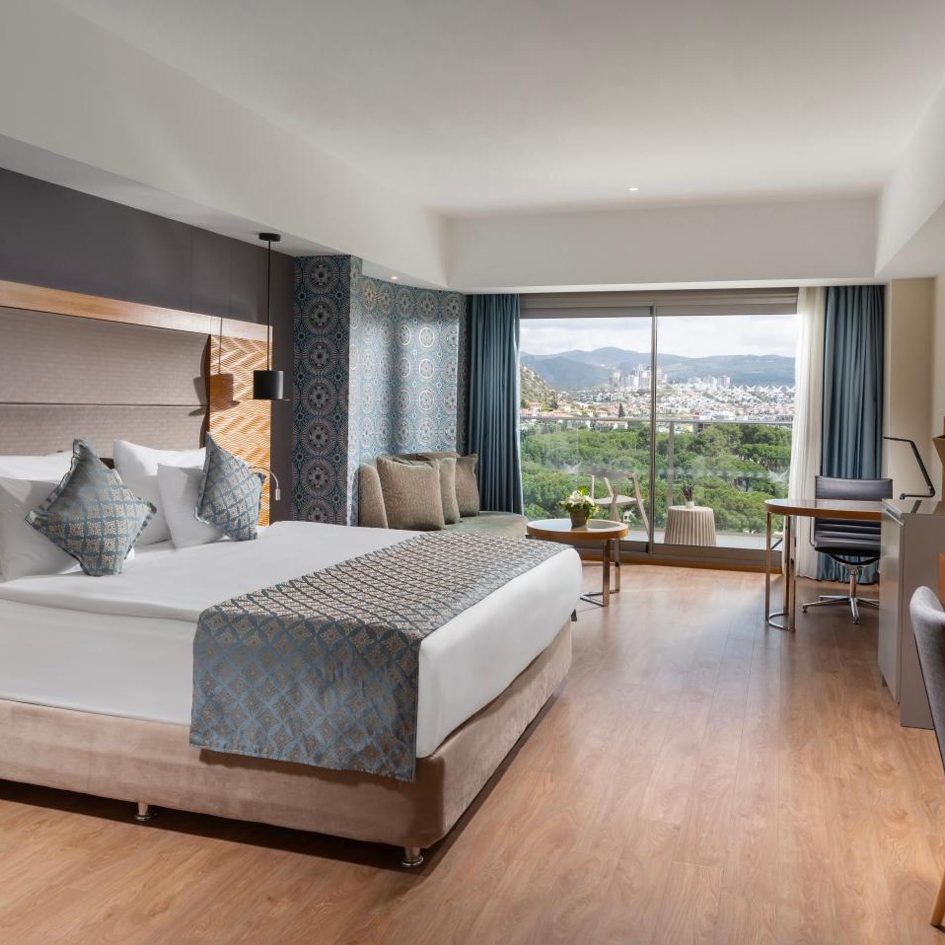 Room, Double Bed, Balcony