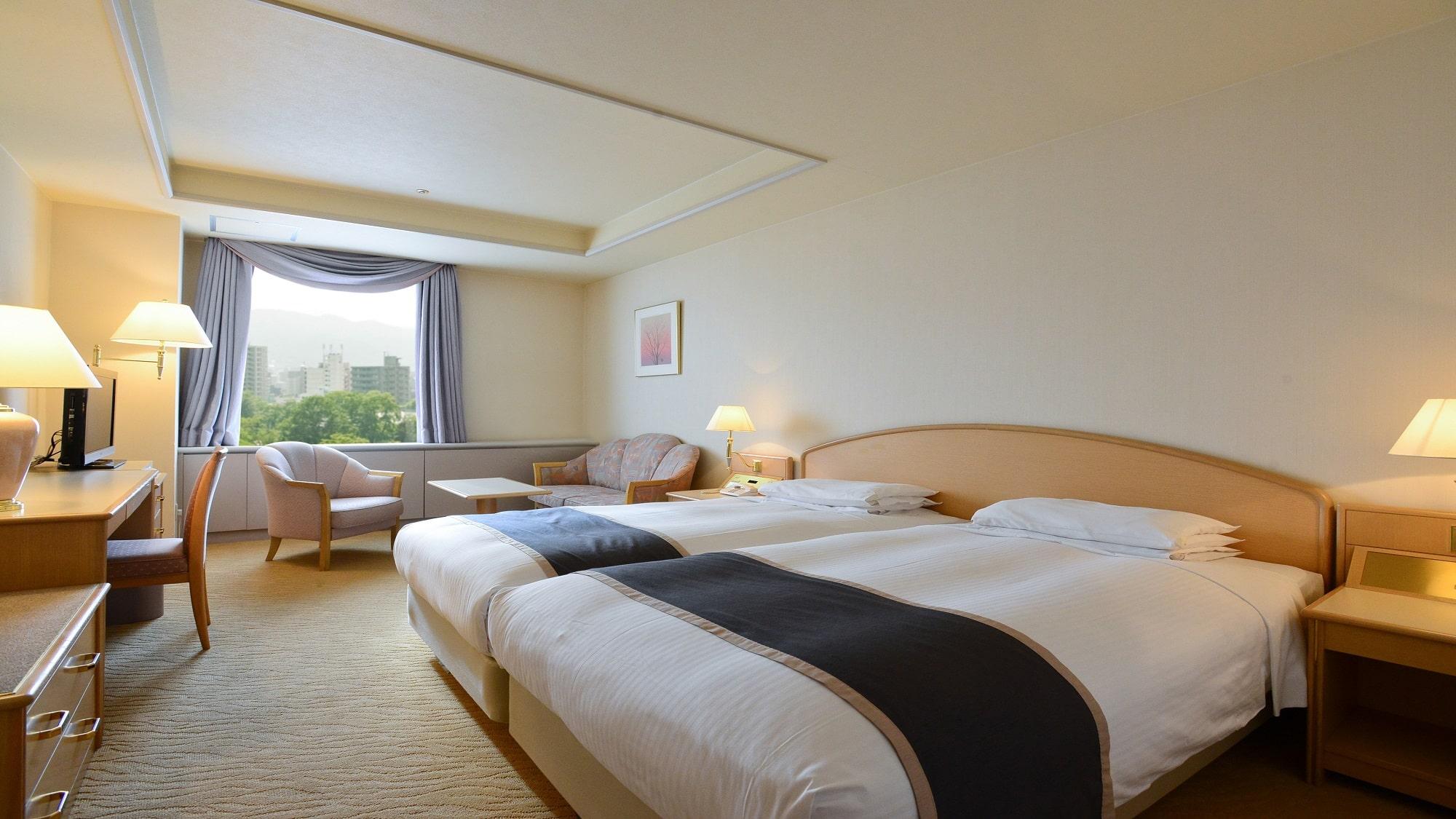 Hollywood, Superior, Twin Beds, Park View, Large