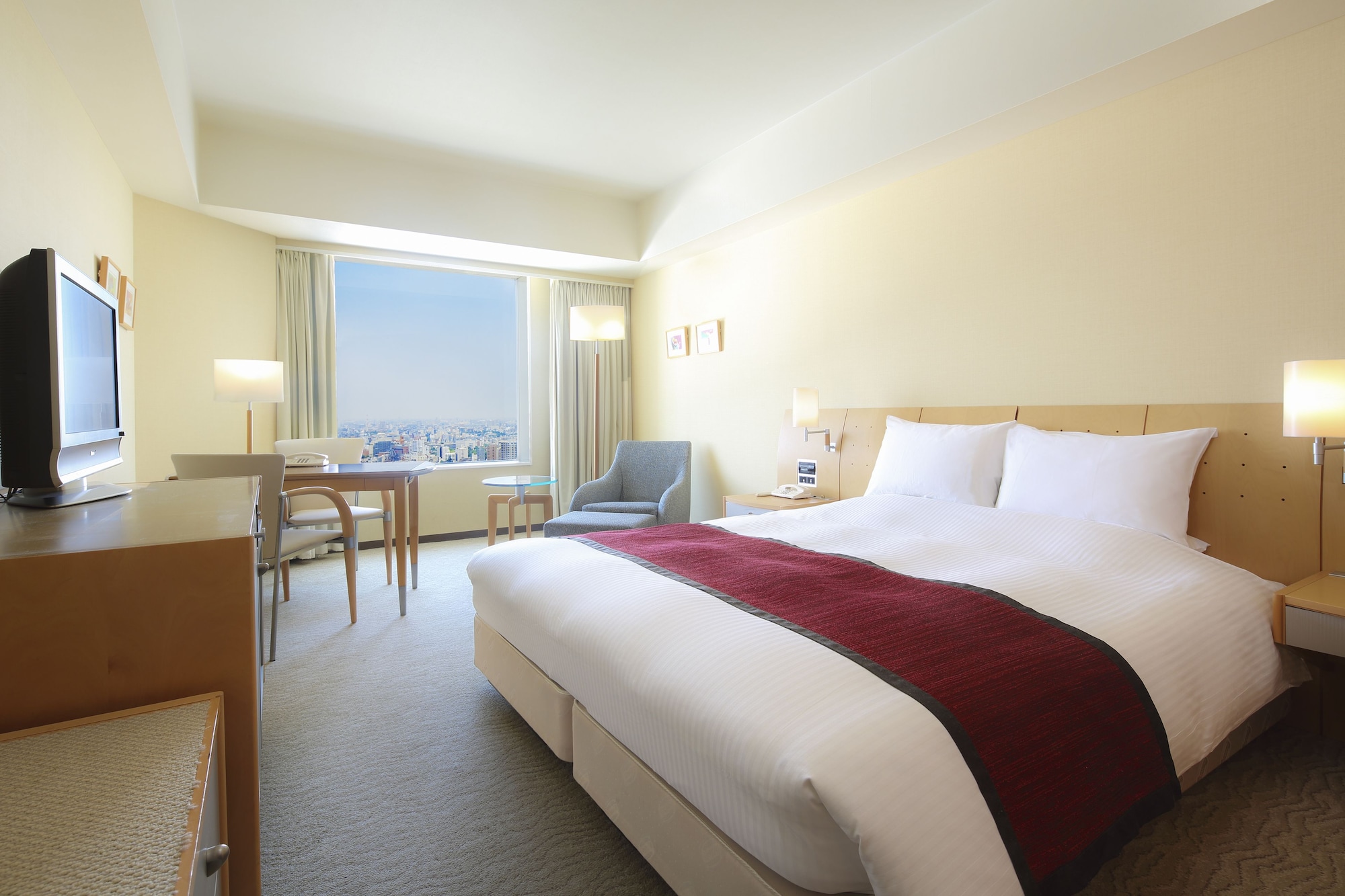 26th-33rd Floor Deluxe Double Room Non Smoking 33 square meter