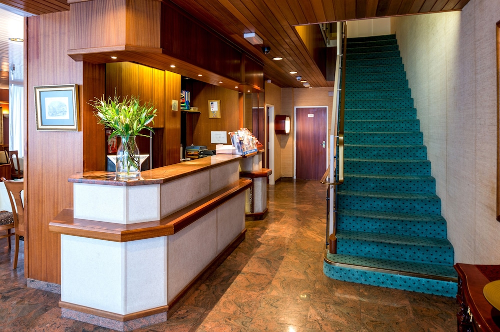 Lobby at Churchill Hotel, GENEVA
