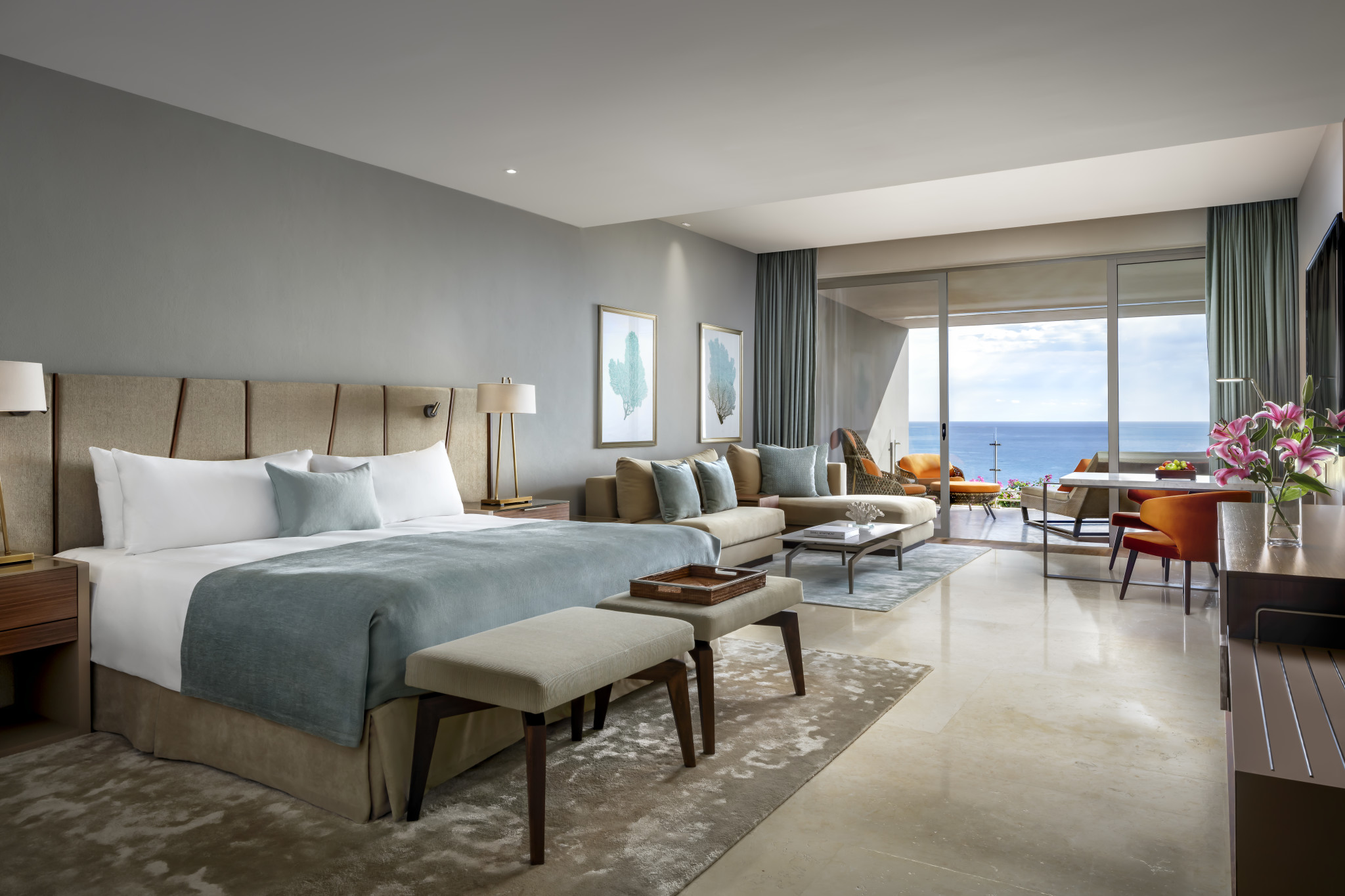 Ambassador, Sunrise, Single, Ocean View