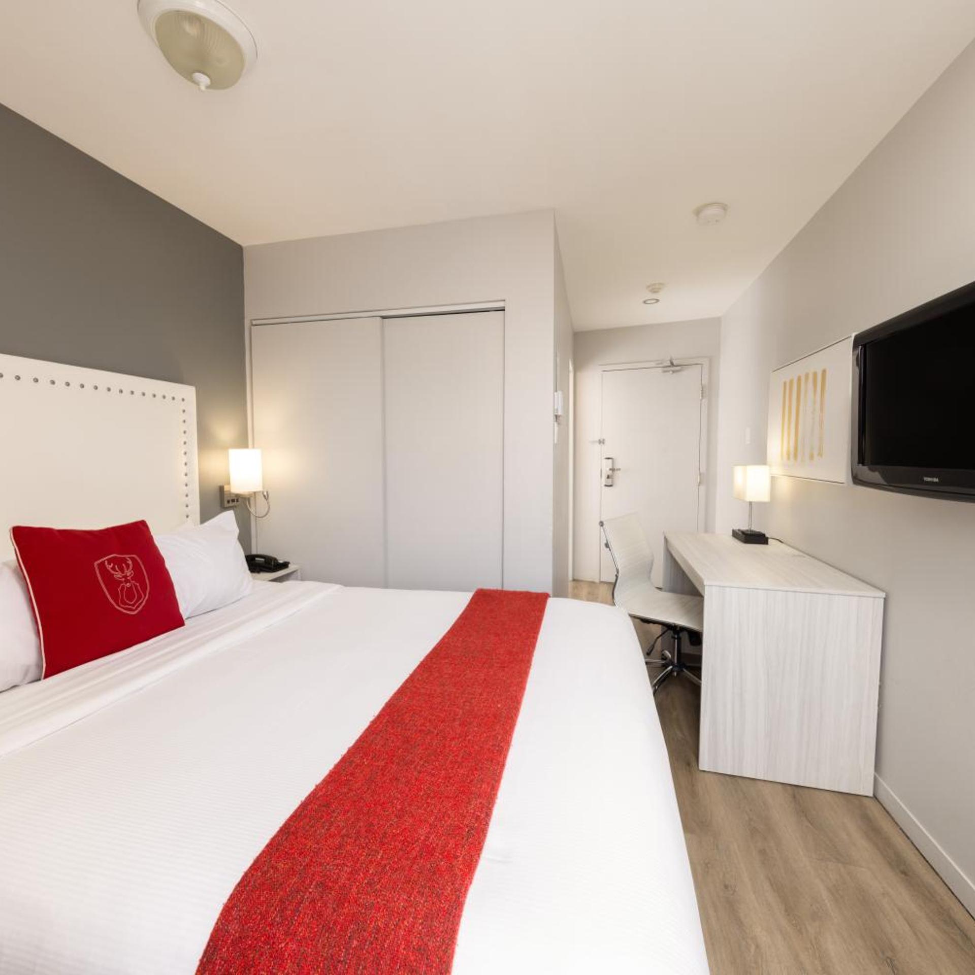غرفة اقتصادية بسرير كينج، Hotel Du Nord 4/8