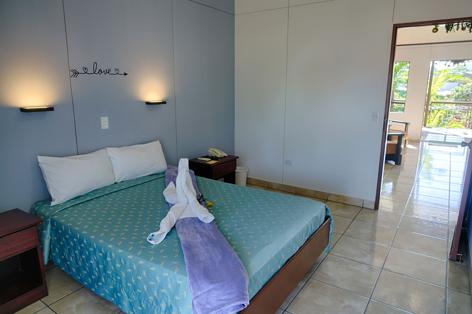 غرفة قياسية بسرير كوين بشرفة، Hotel Arenal Rabfer 3/10
