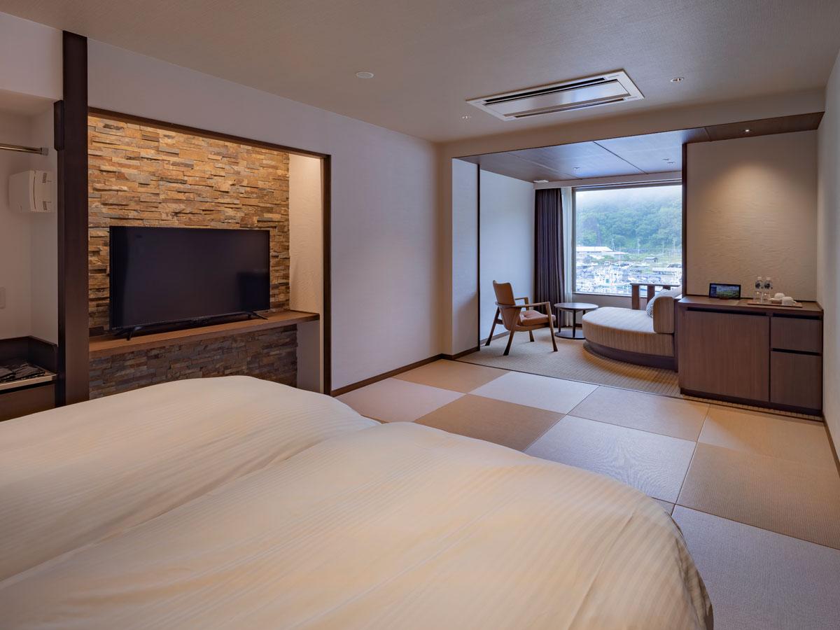Room, Twin Beds, Hot Spring Bath