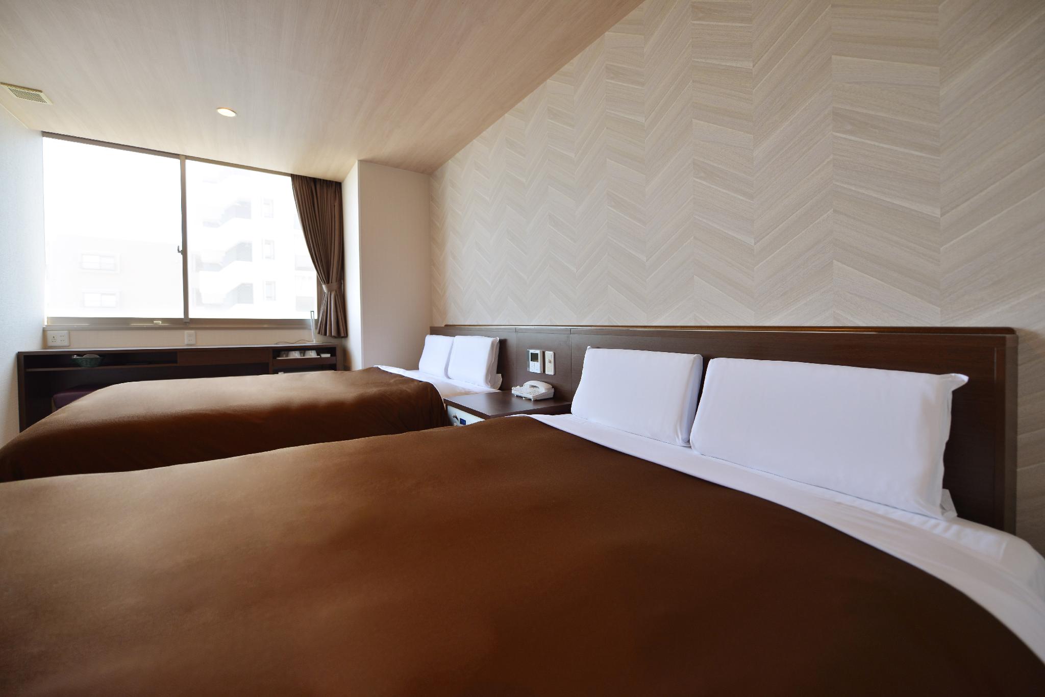 غرفة ديلوكس بسريرين مزدوجين، Hotel New Gaea Domemae 2/4