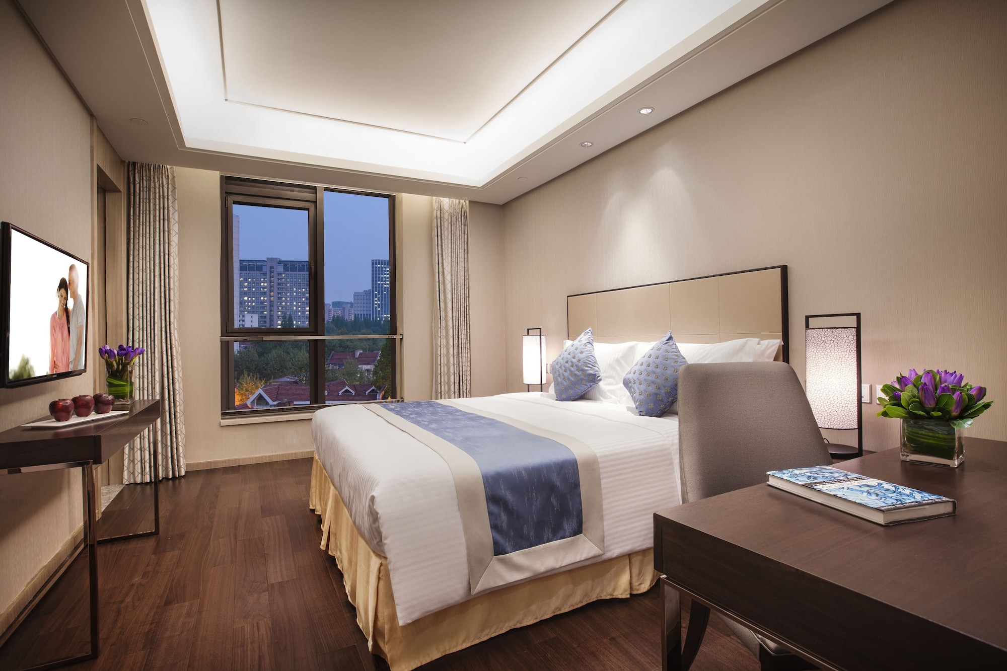 غرفة تنفيذية بسرير كينج بغرفة نوم واحدة، Ascott Heng Shan Shanghai 4/6