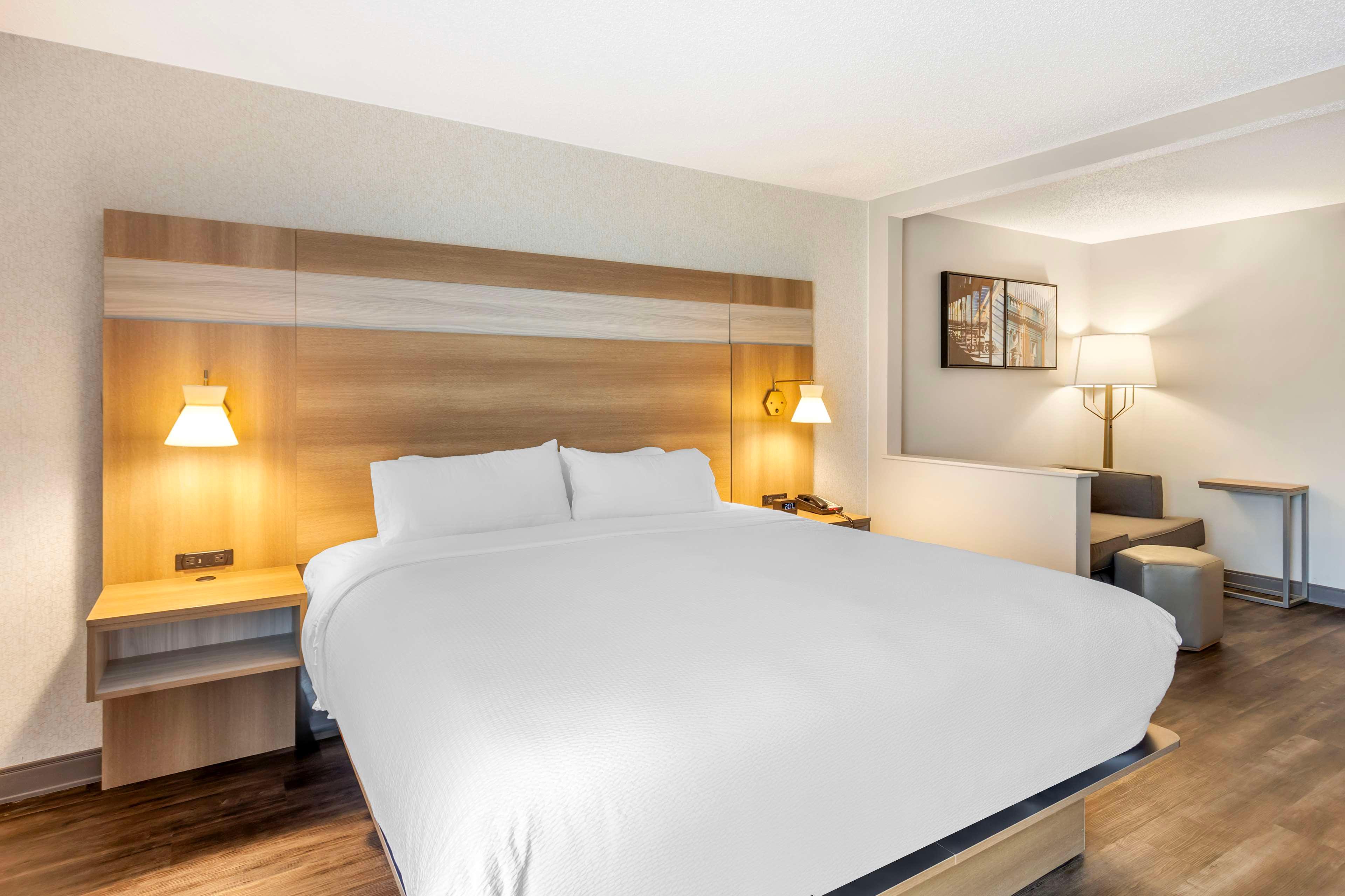 Suite, King Bed, Dining Area, Sofa, Kitchenette