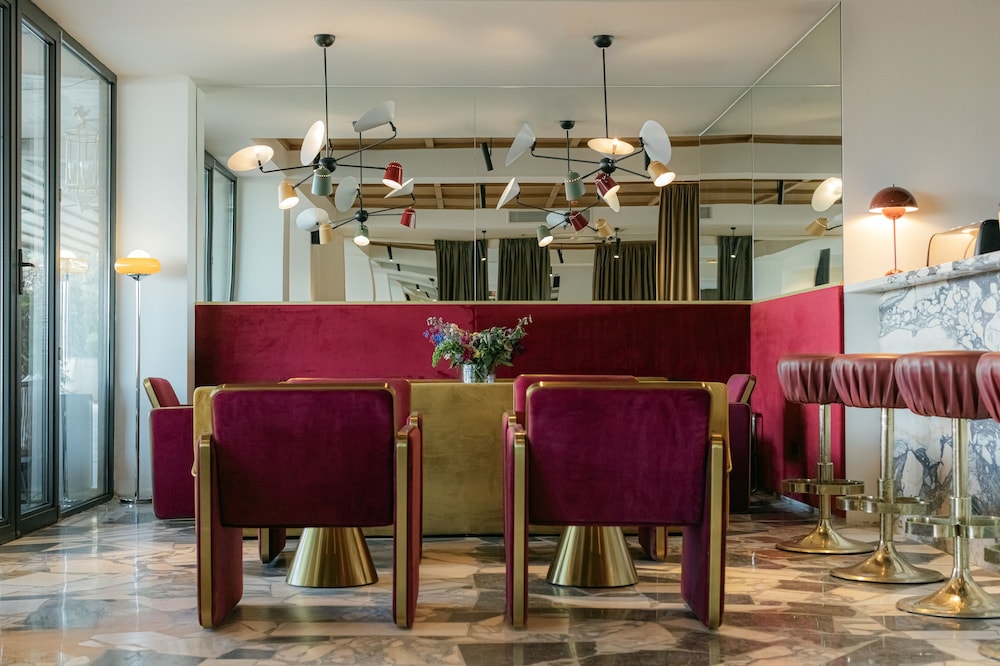 Lobby at Castor and Pollux Hotel, TBILISI