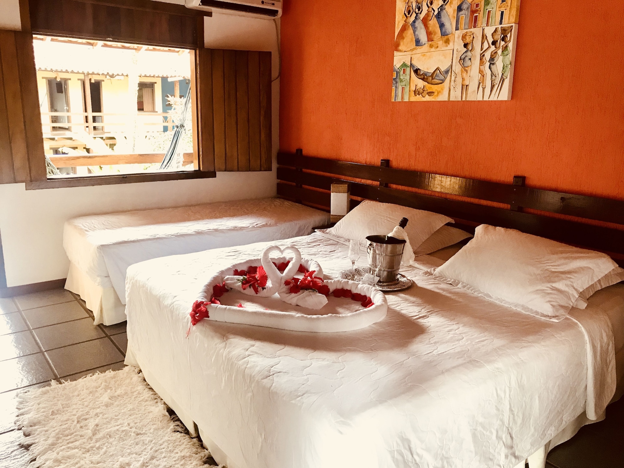LANAI, ECONOMY, DOUBLE OR TWIN BED, GARDEN VIEW
