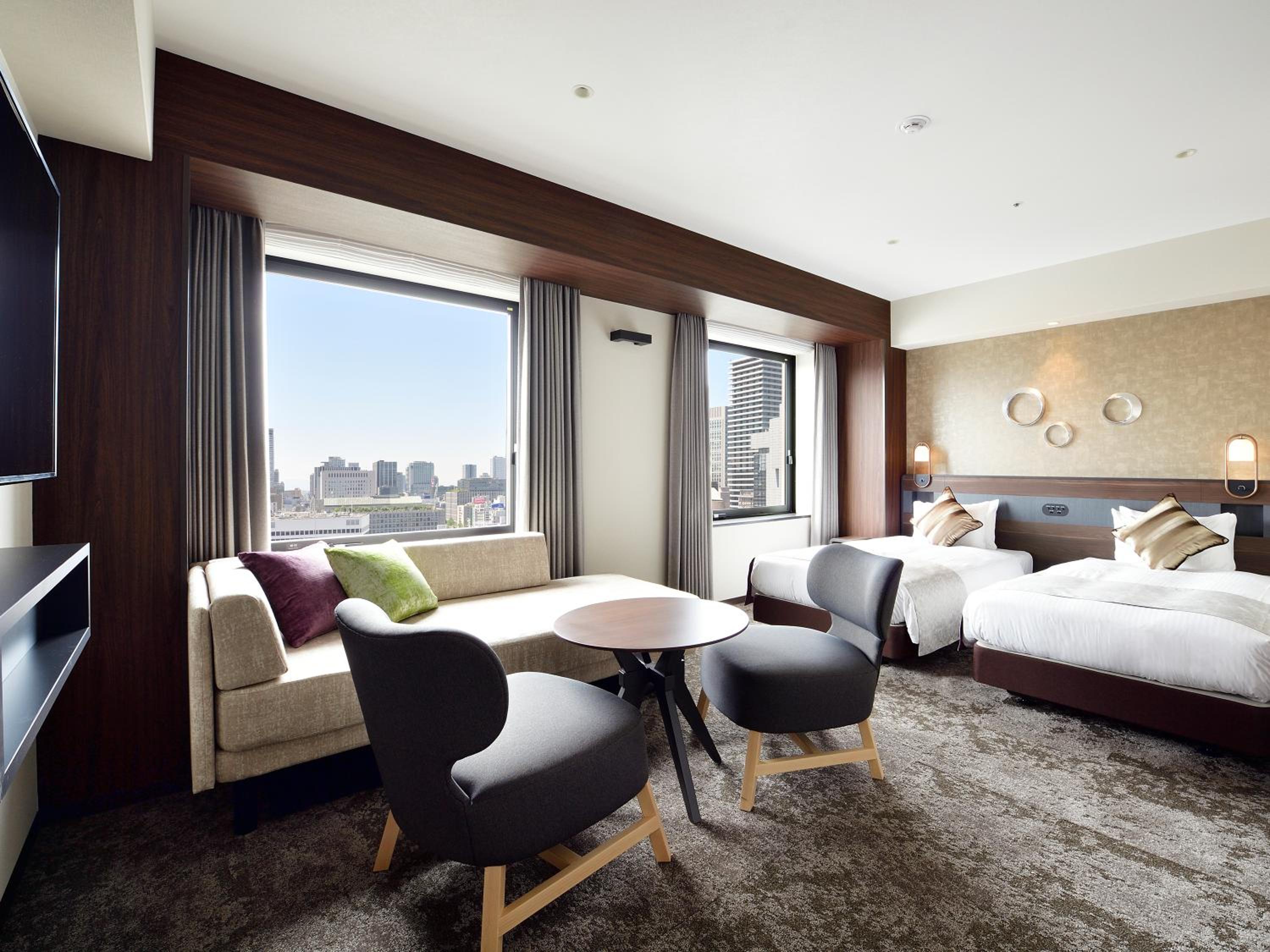 Deluxe, Twin Beds, Lounge Access