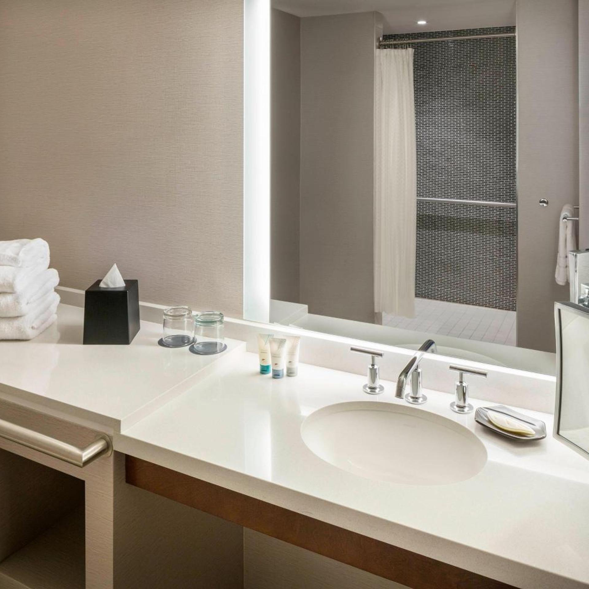 غرفة بسرير كينج بإطلالة على المتنزه، The Westin South Coast Plaza 8/13