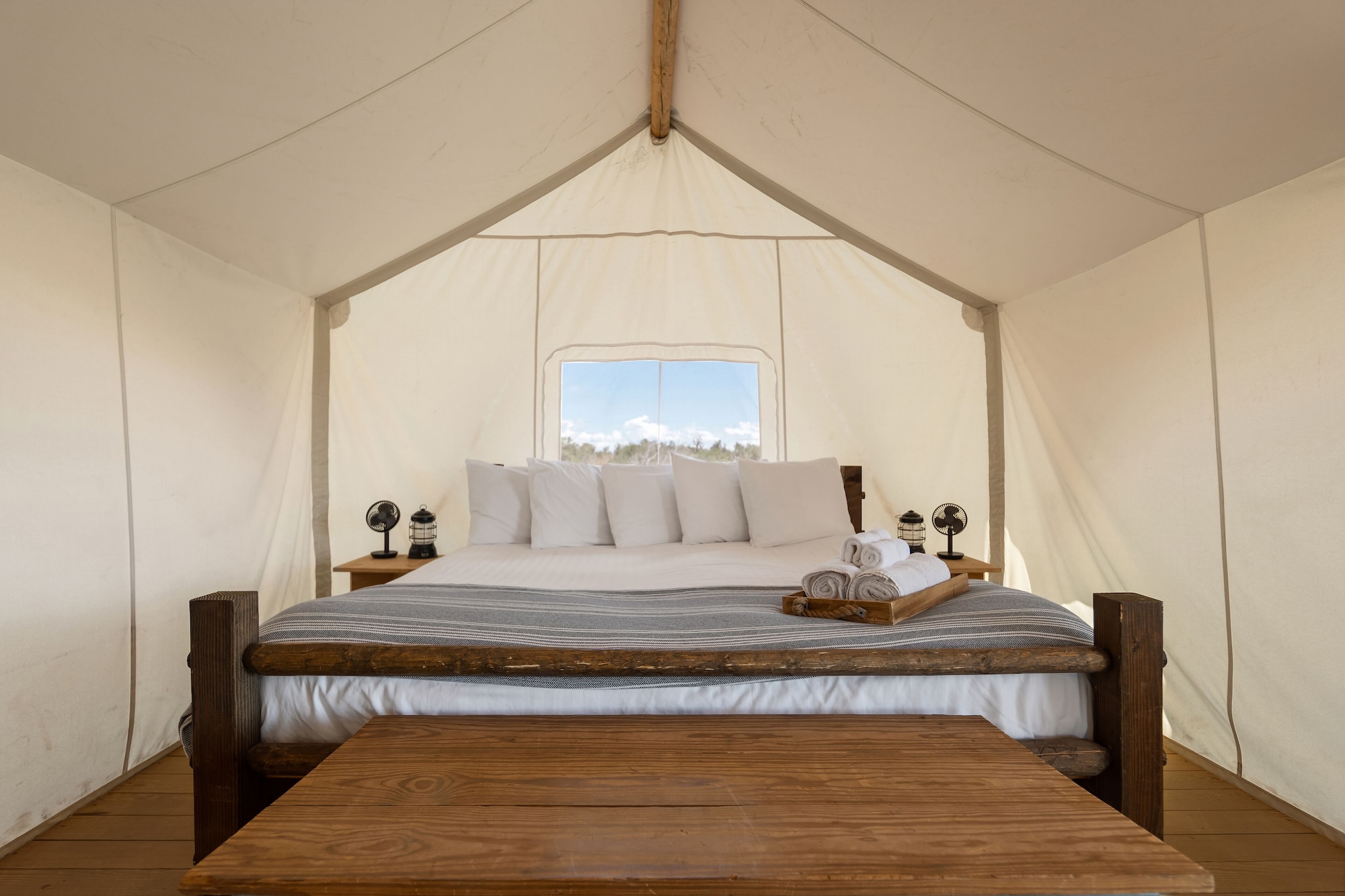 Tent, Suite, King Bed, Private Bathroom, Sofa